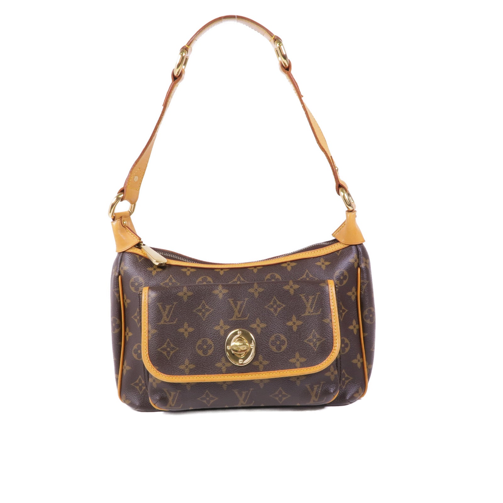 LOUIS VUITTON Monogram Tikal GM金扣肩背袋