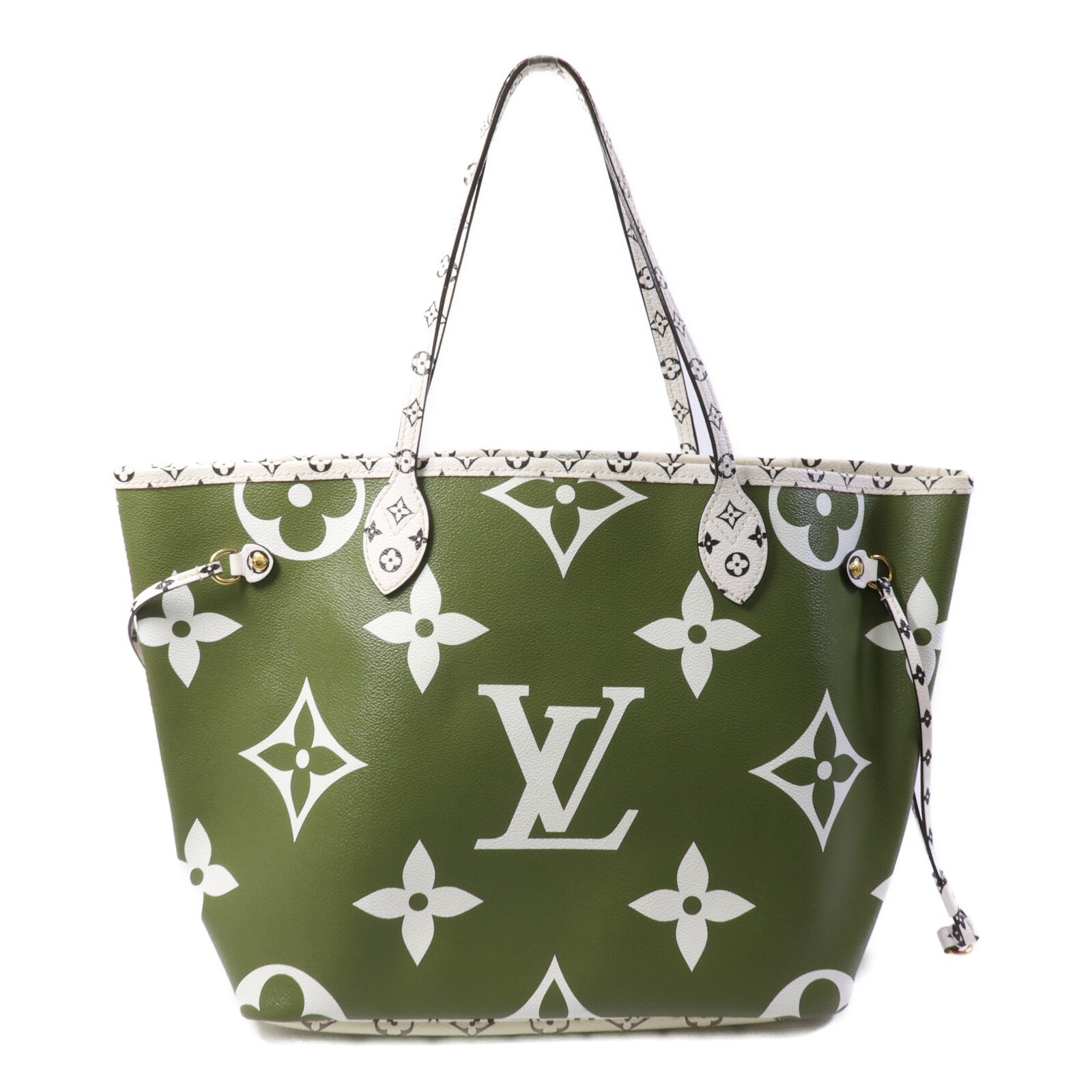 LOUIS VUITTON Giant Monogram Neverfull MM手挽袋