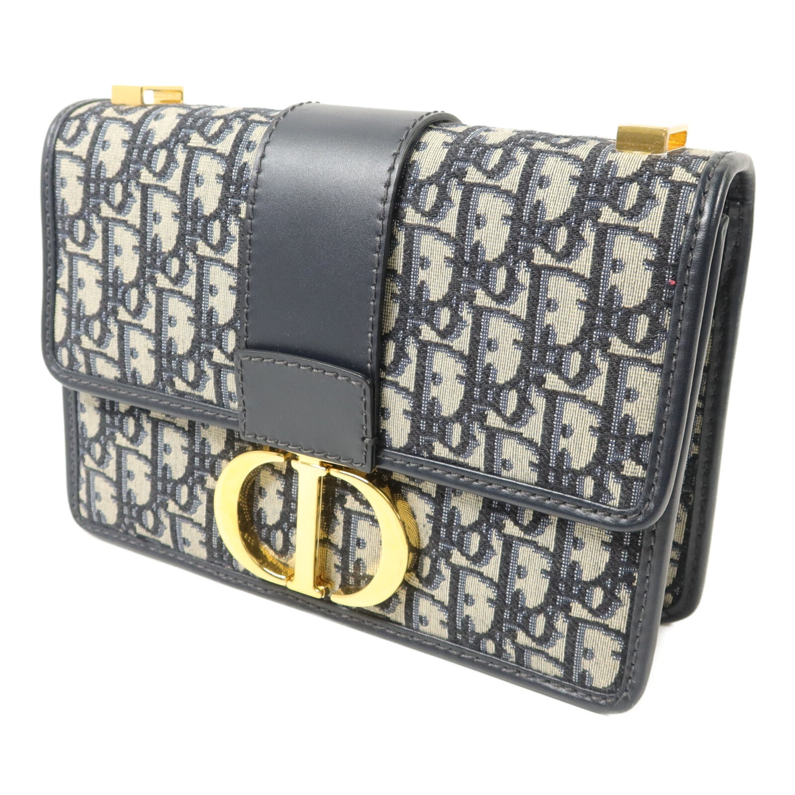 Dior 帆布30 Montaigne肩背袋
