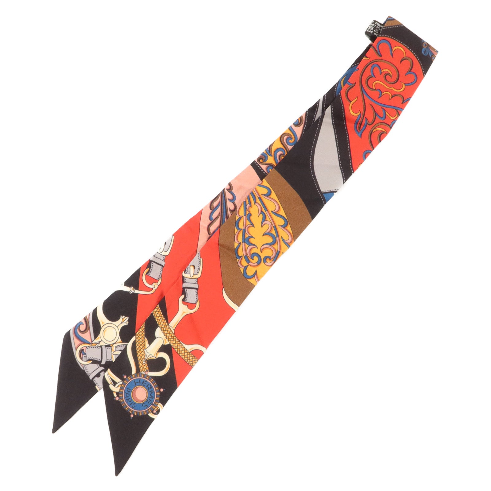 HERMES 絲質Twilly絲巾