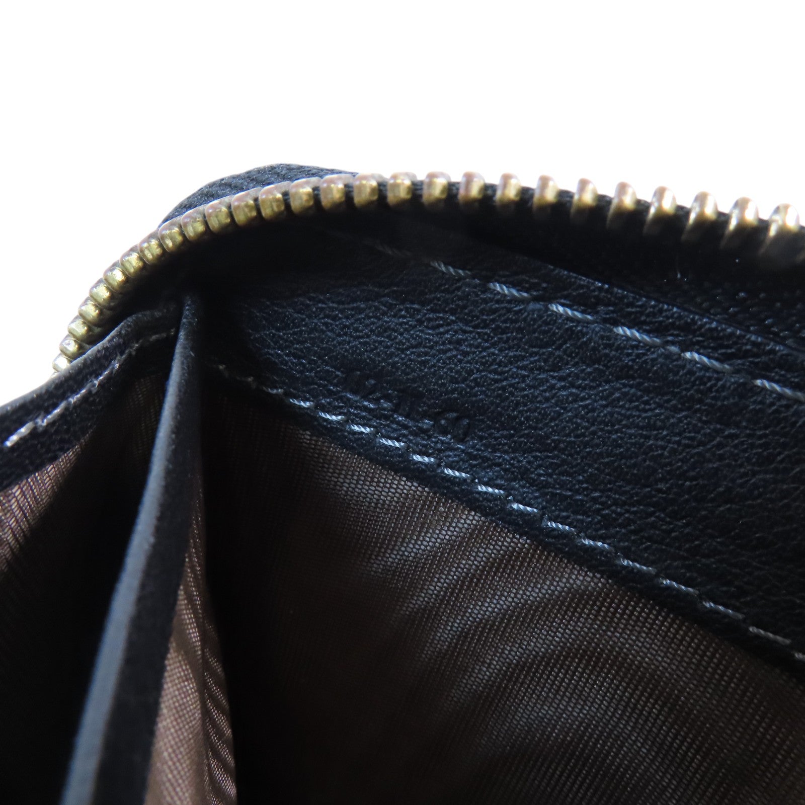 Chloe 牛皮皮革Zipper Long Wallet金扣拉鏈長錢包