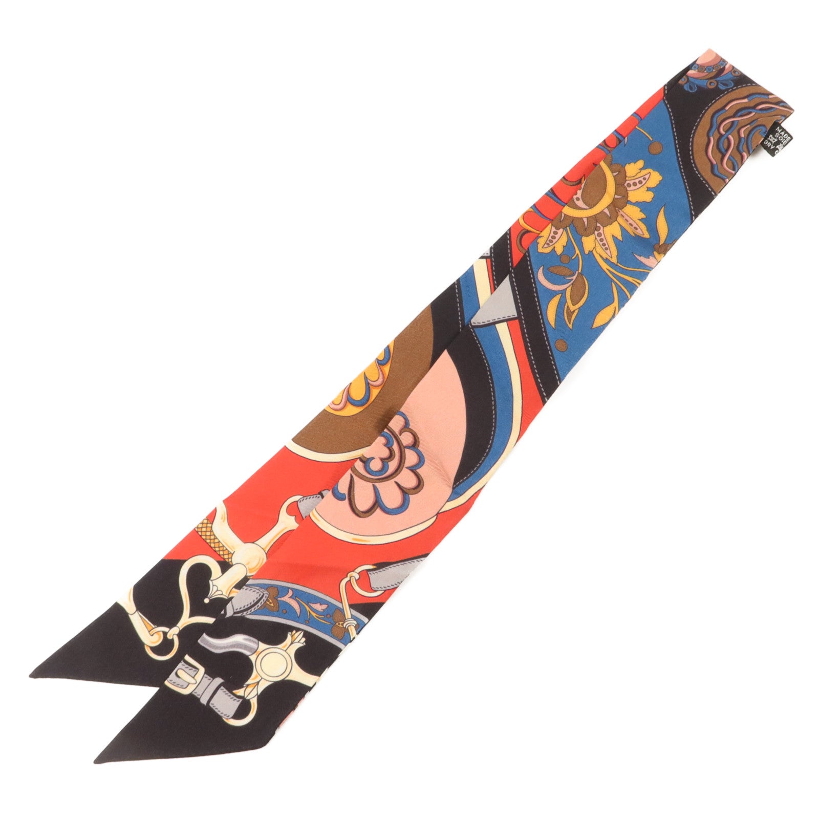 HERMES 絲質Twilly絲巾