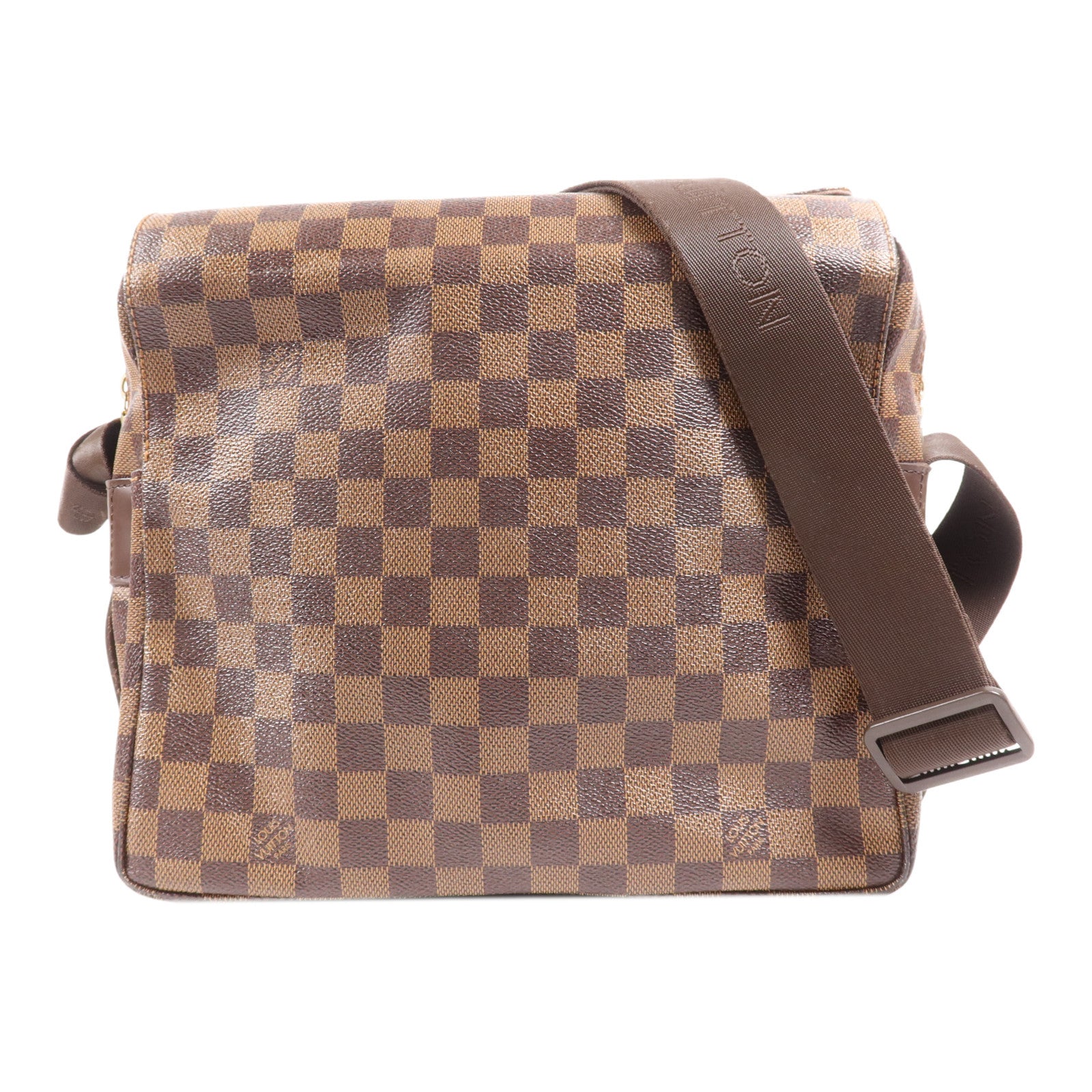 LOUIS VUITTON Damier Naviglio金扣肩背袋