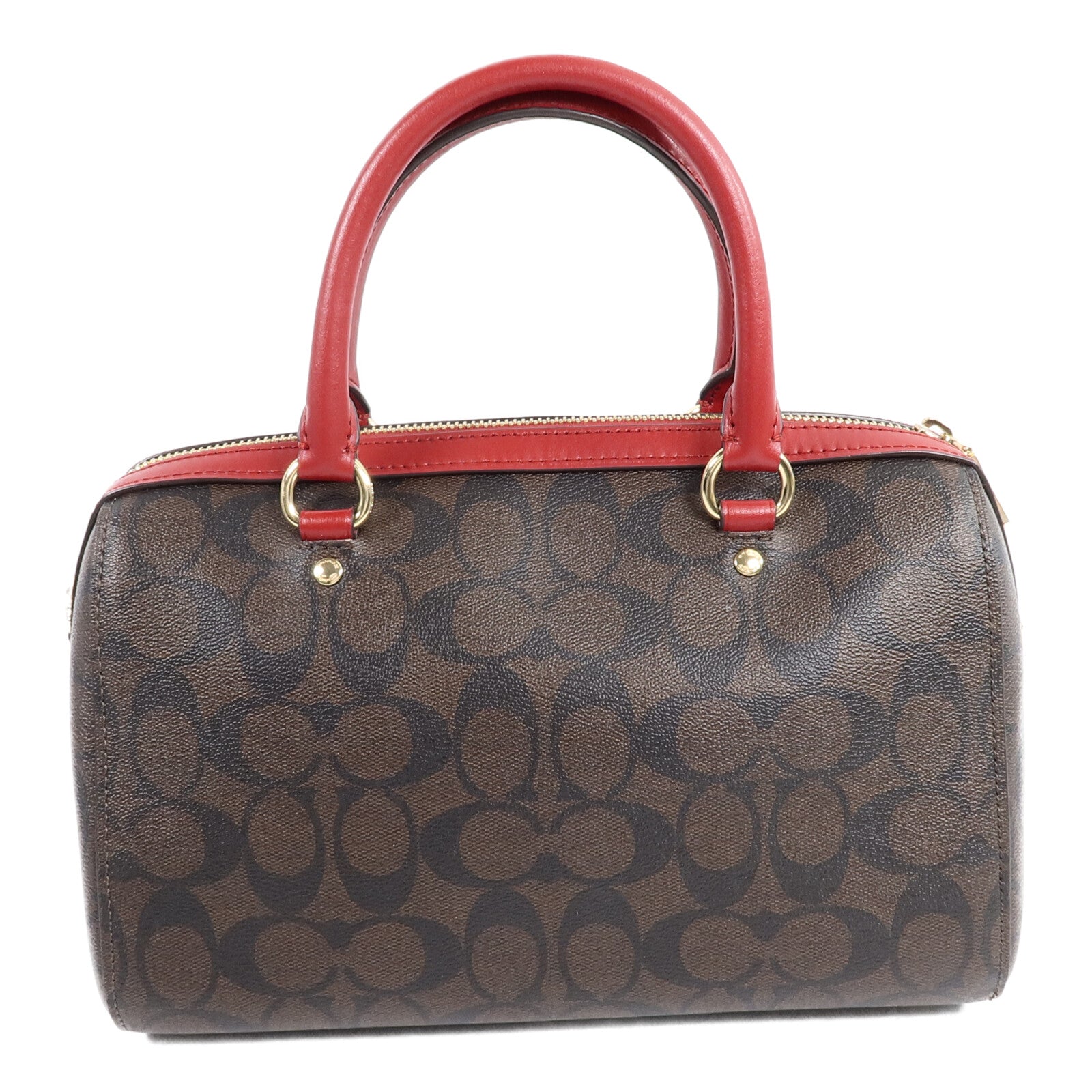 COACH 塗層帆布2 Way Shoulder Bag手挽肩背兩用袋
