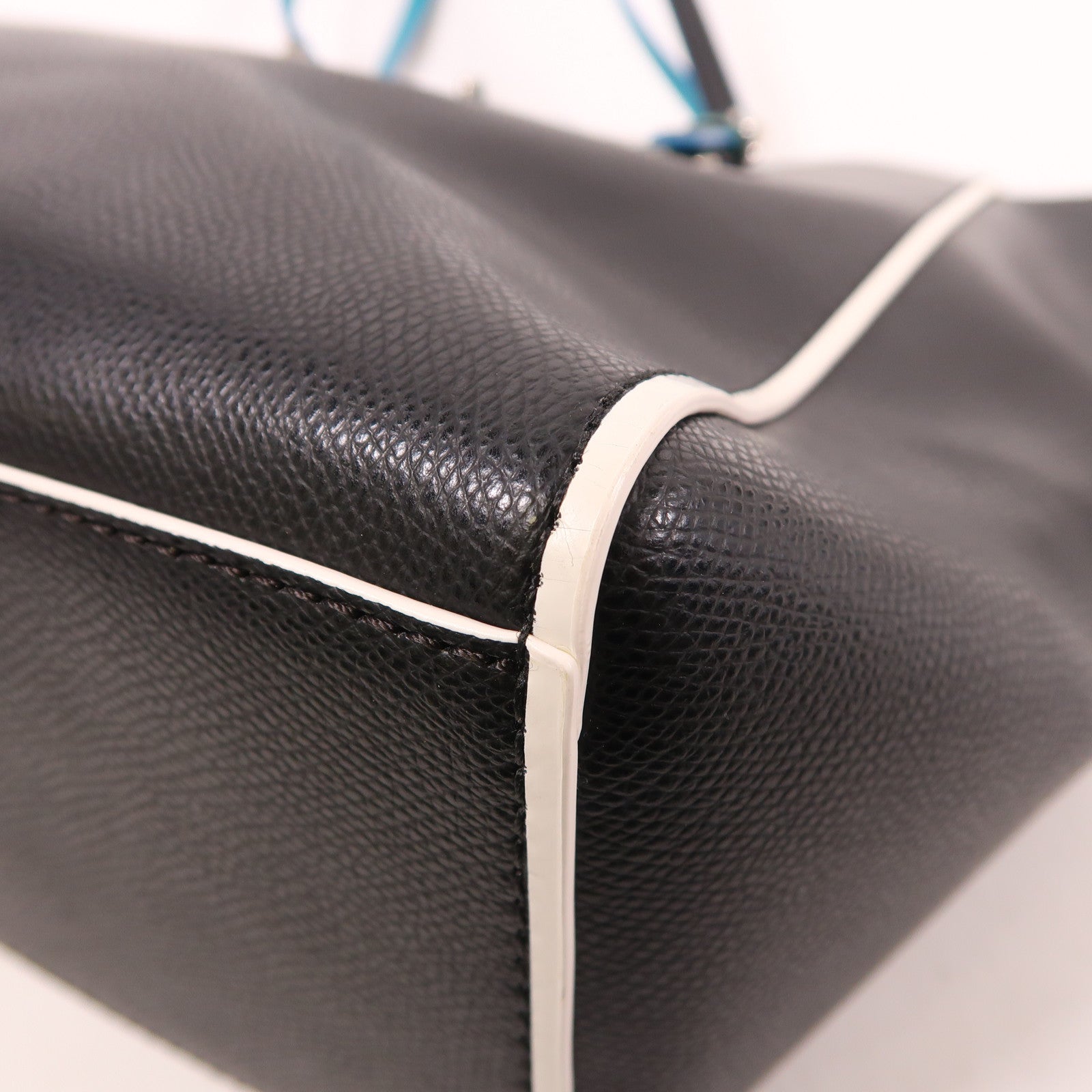 COACH 皮革Turnlock Tote銀扣肩背袋/手挽袋