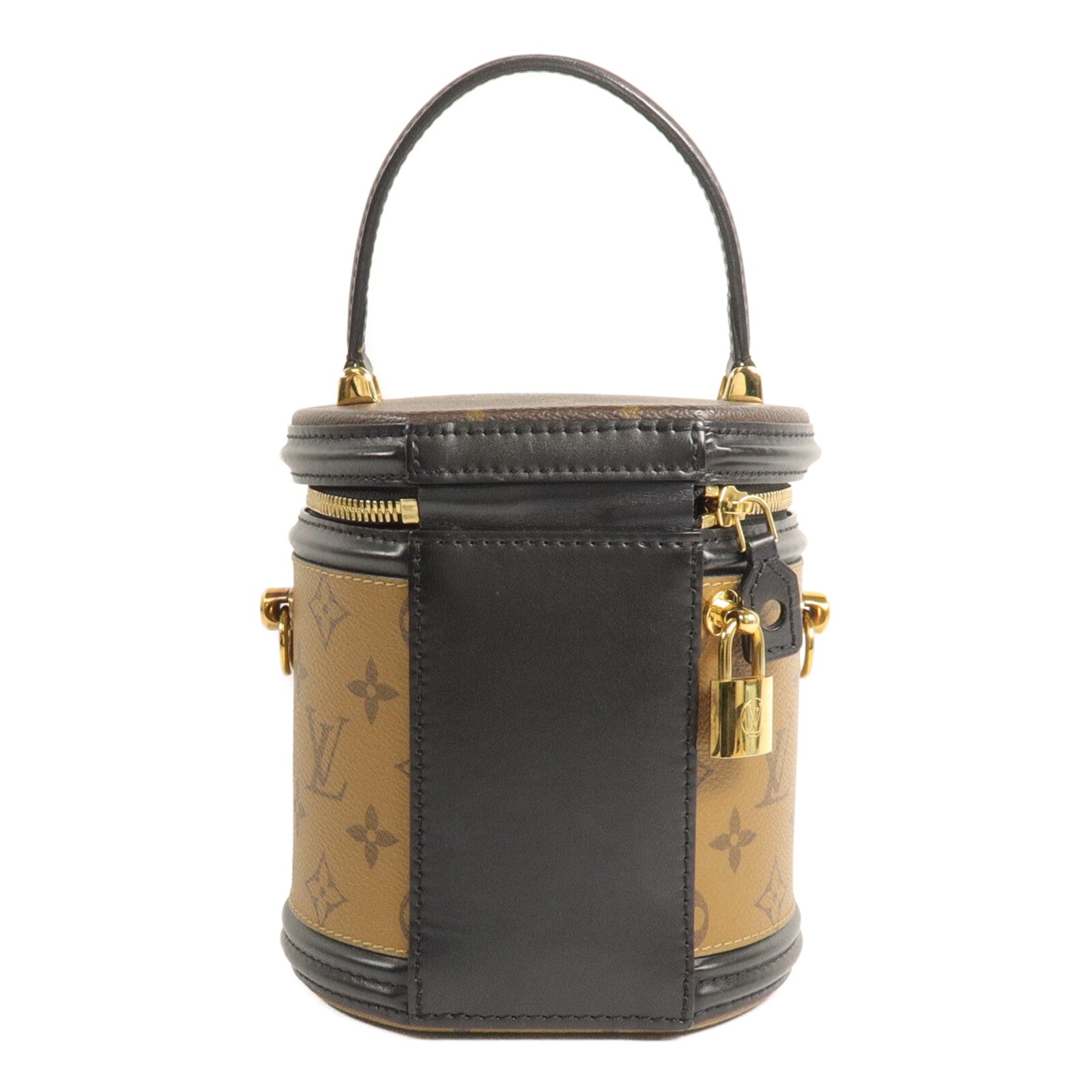 LOUIS VUITTON Monogram Reverse Cannes手挽肩背兩用袋
