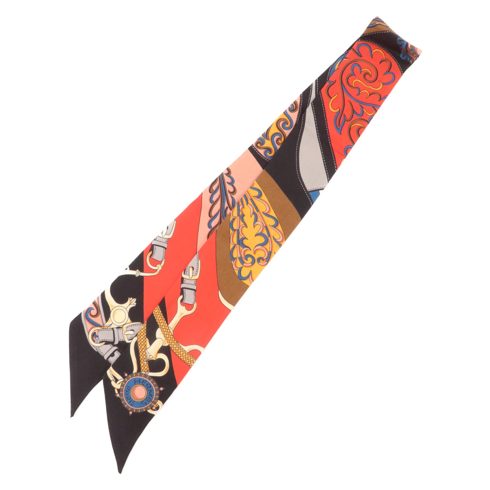HERMES 絲質Twilly絲巾