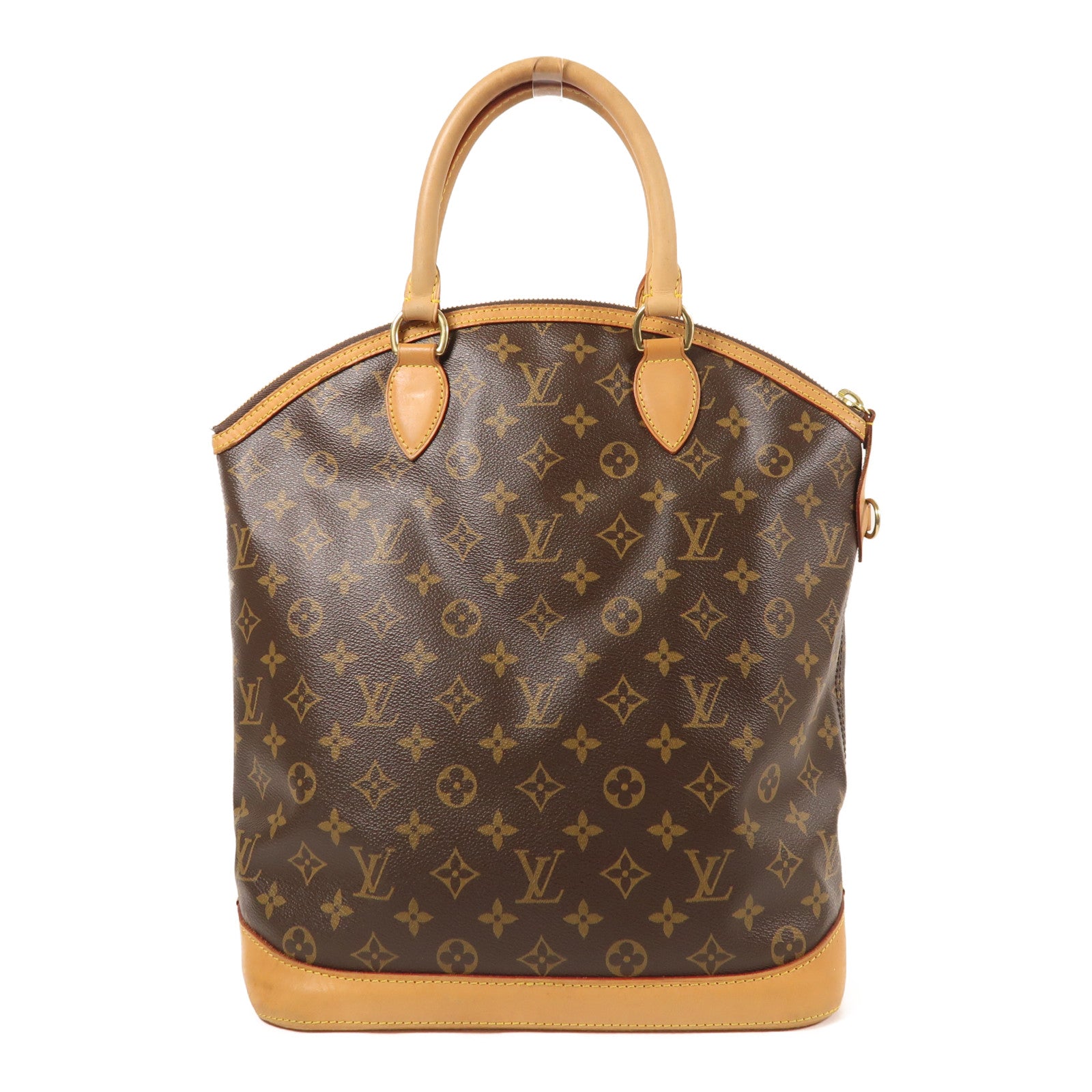 LOUIS VUITTON Monogram Lockit Vertical金扣手挽袋