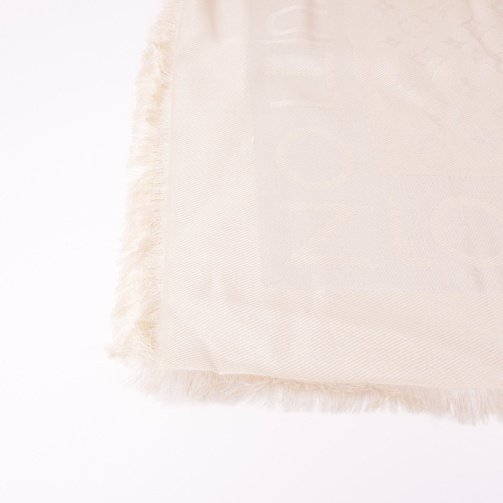 LOUIS VUITTON 絲質/羊毛Lock And Go Shine圍巾