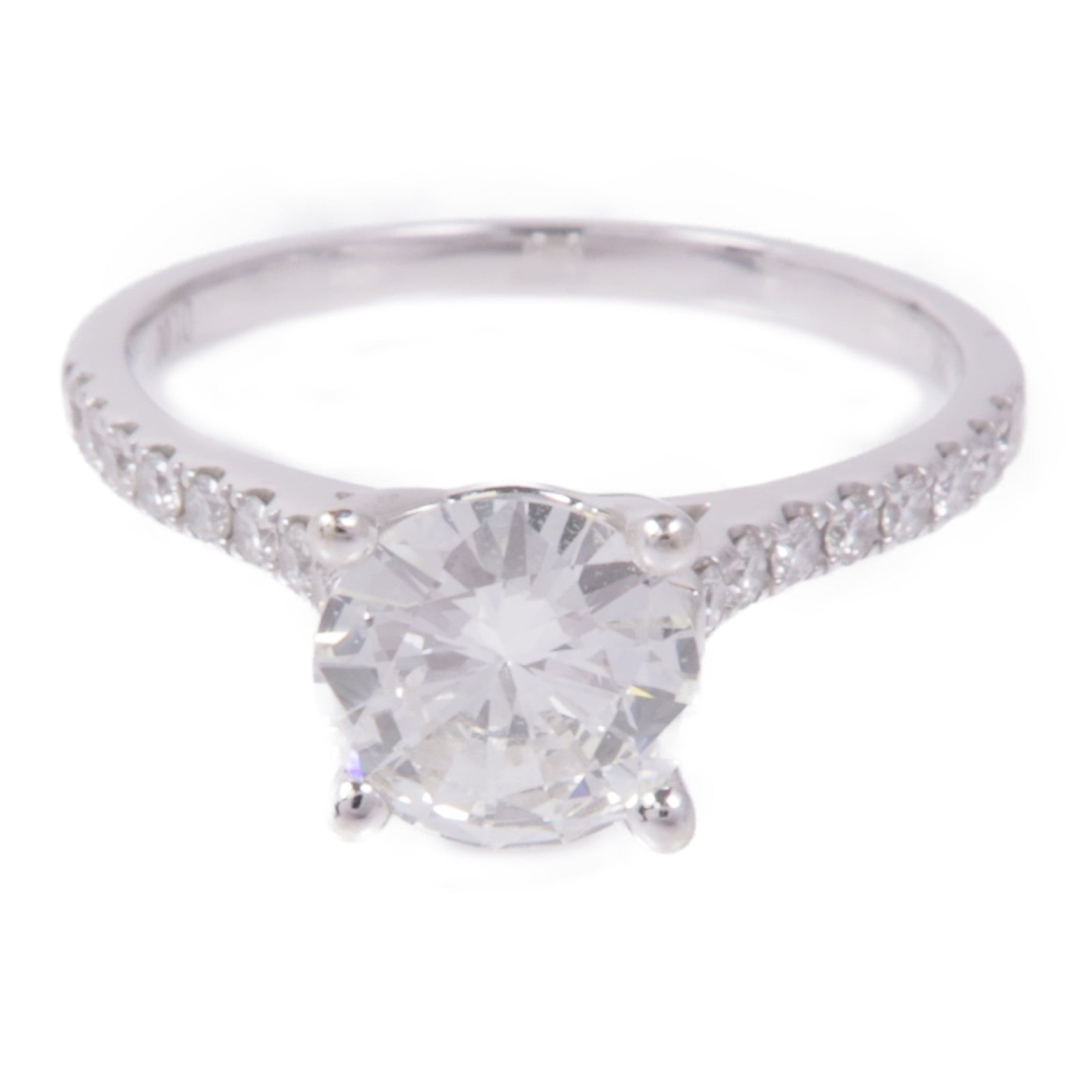 JEWELRY 【激減優惠】18K白金Diamond Ring鑽石戒指US#7.5
