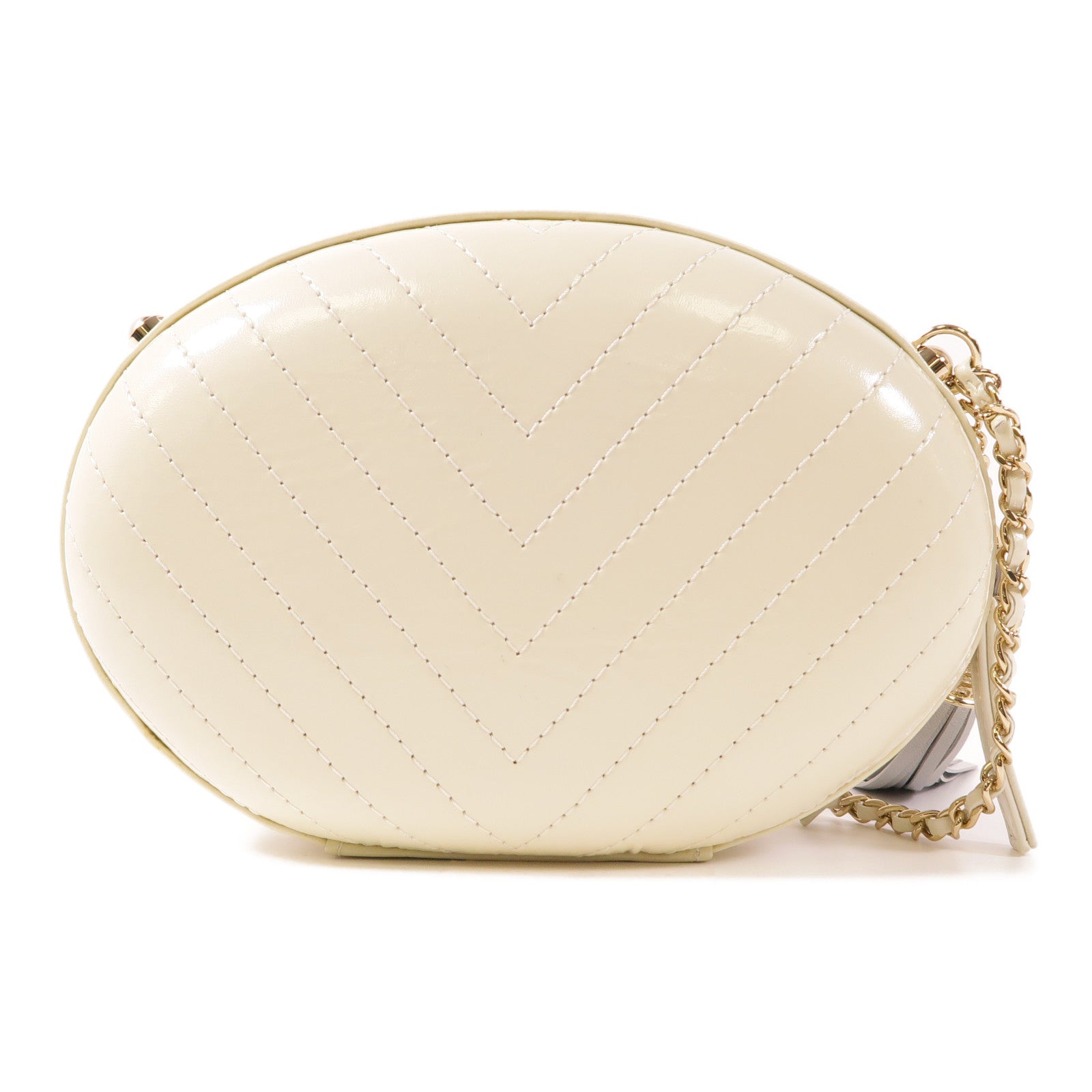 CHANEL 牛皮皮革LA PAUSA金扣鏈帶肩背袋