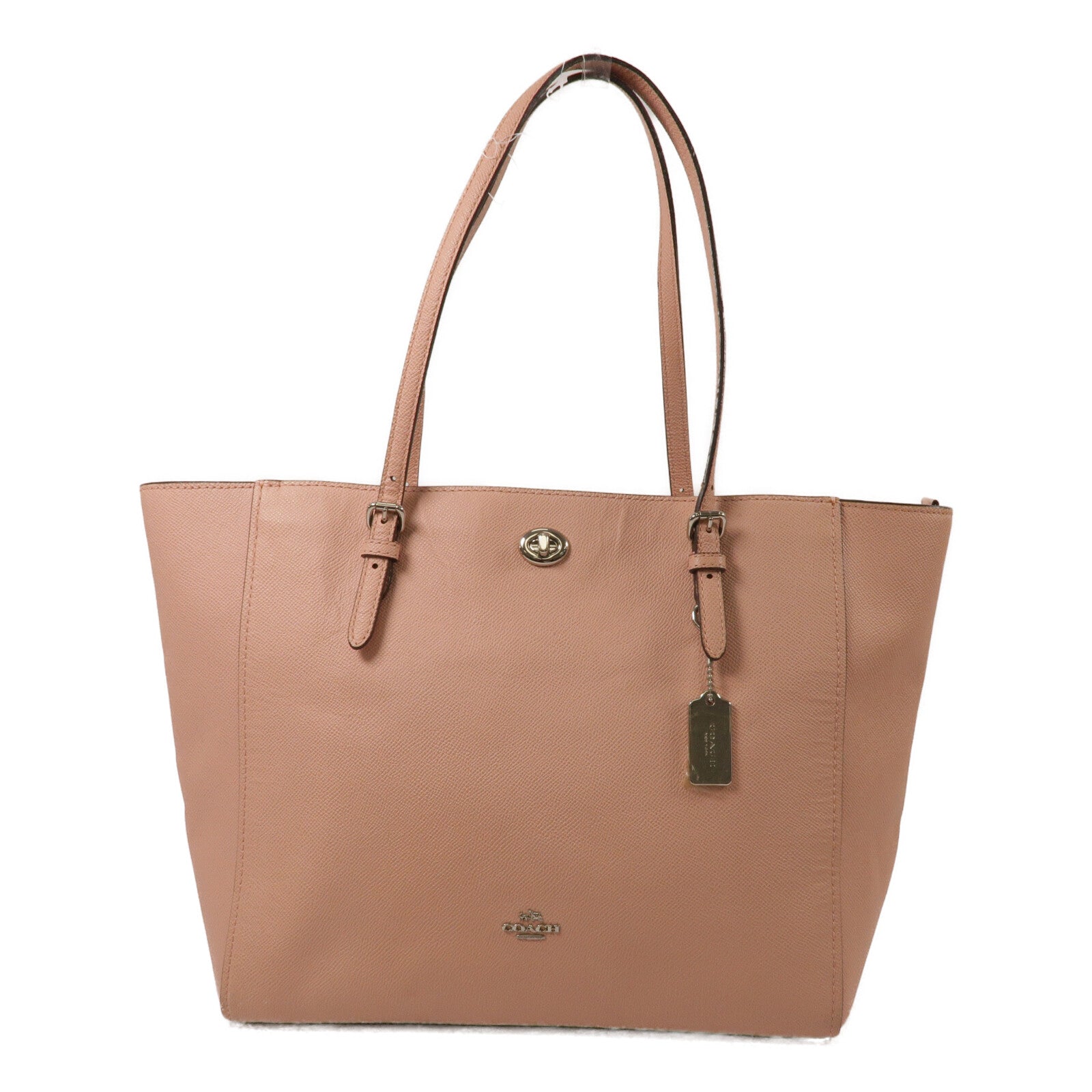 COACH 牛皮皮革Shoulder Tote肩背袋