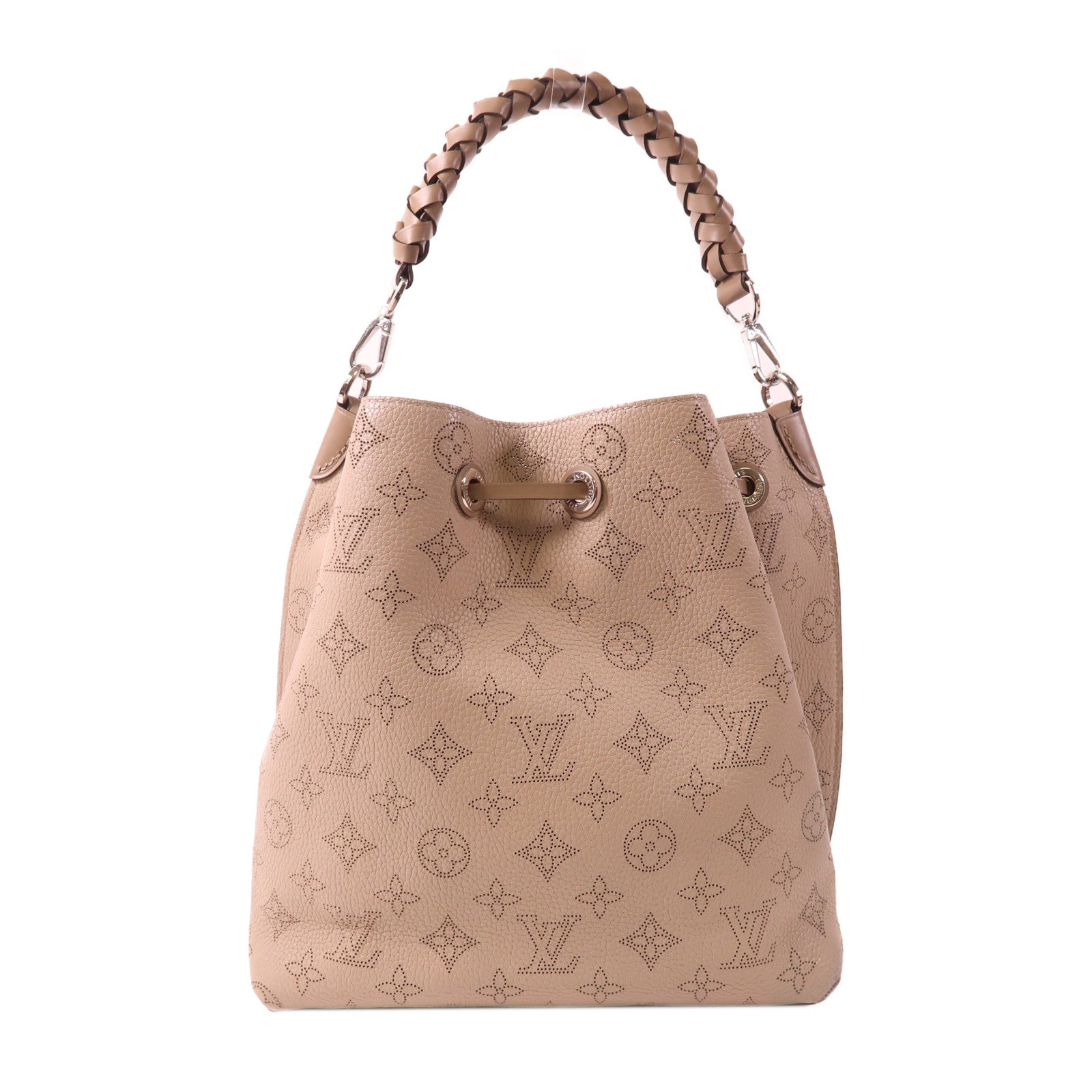 LOUIS VUITTON Mahina Muria銀扣手挽肩背兩用袋
