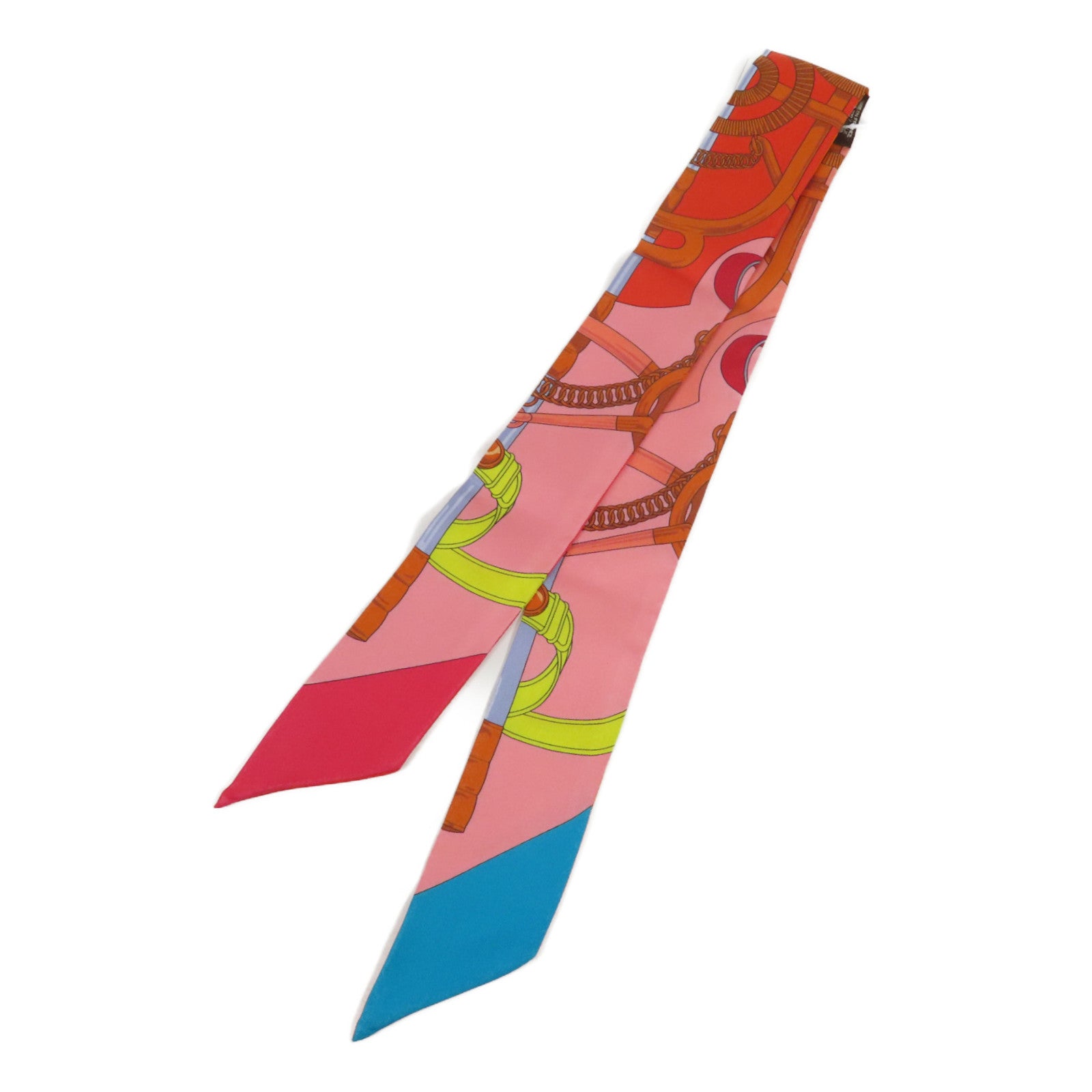 HERMES 絲質Twilly絲巾