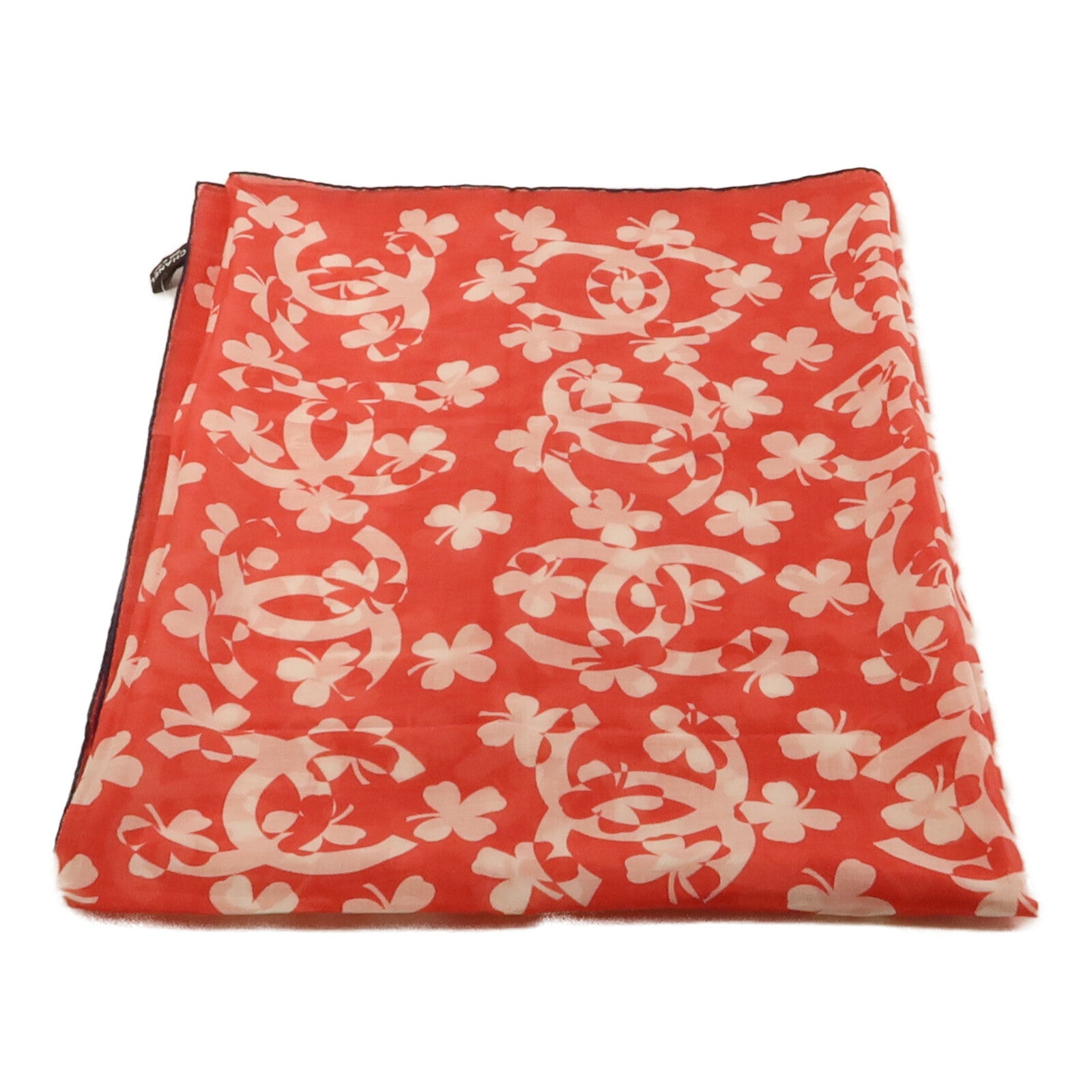 CHANEL 棉質Scarf 155x105cm圍巾