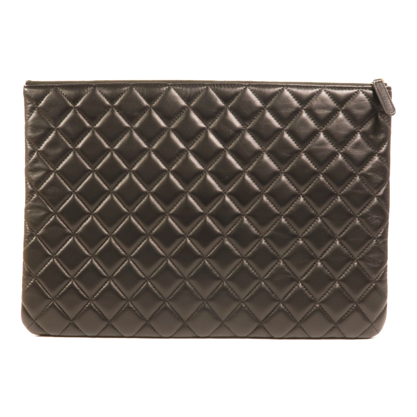 CHANEL 羊皮皮革Matelasse Coco Mark手拿包