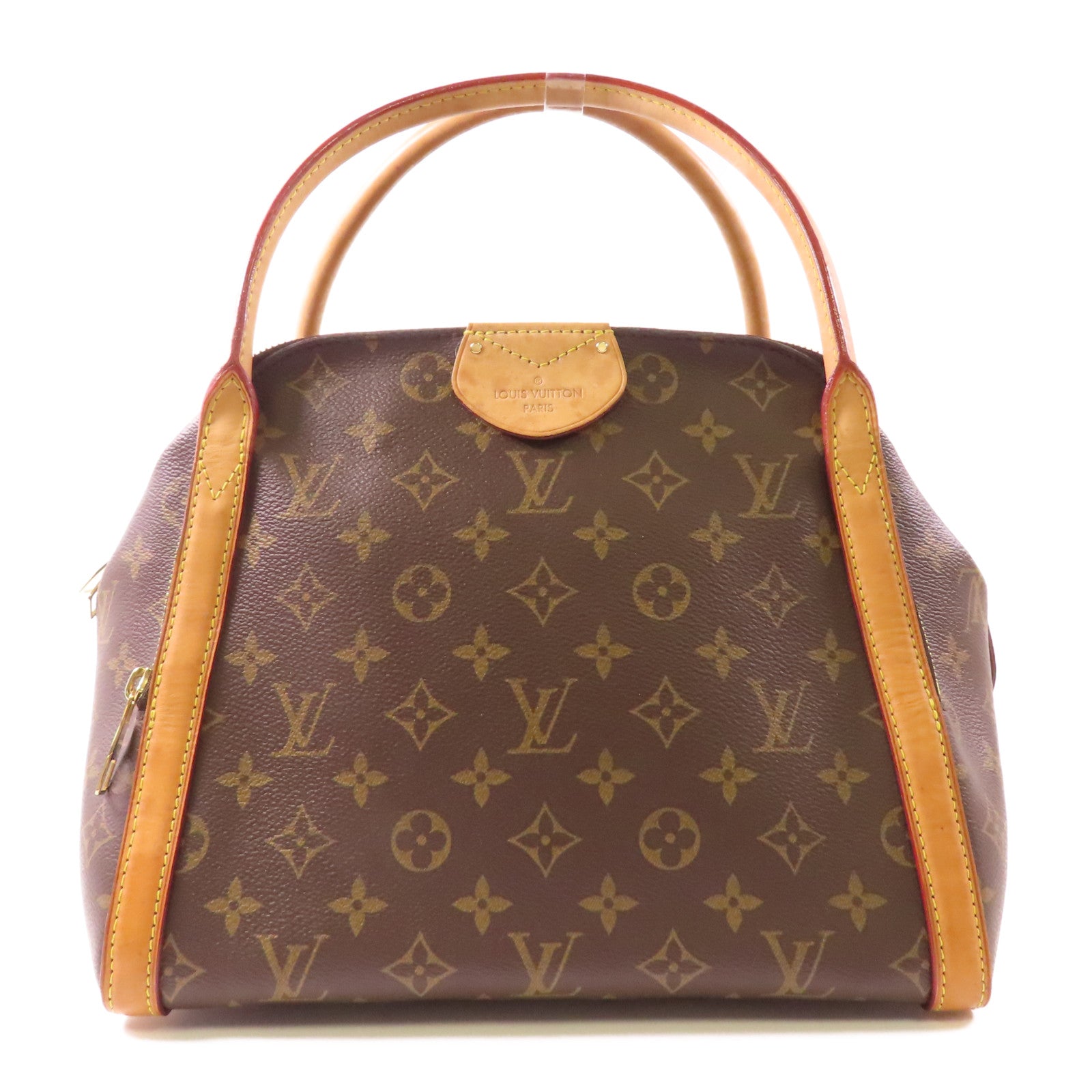 LOUIS VUITTON LV GHW Marais MM Tote Bag Shoulder Bag M41070 Monogram Brown