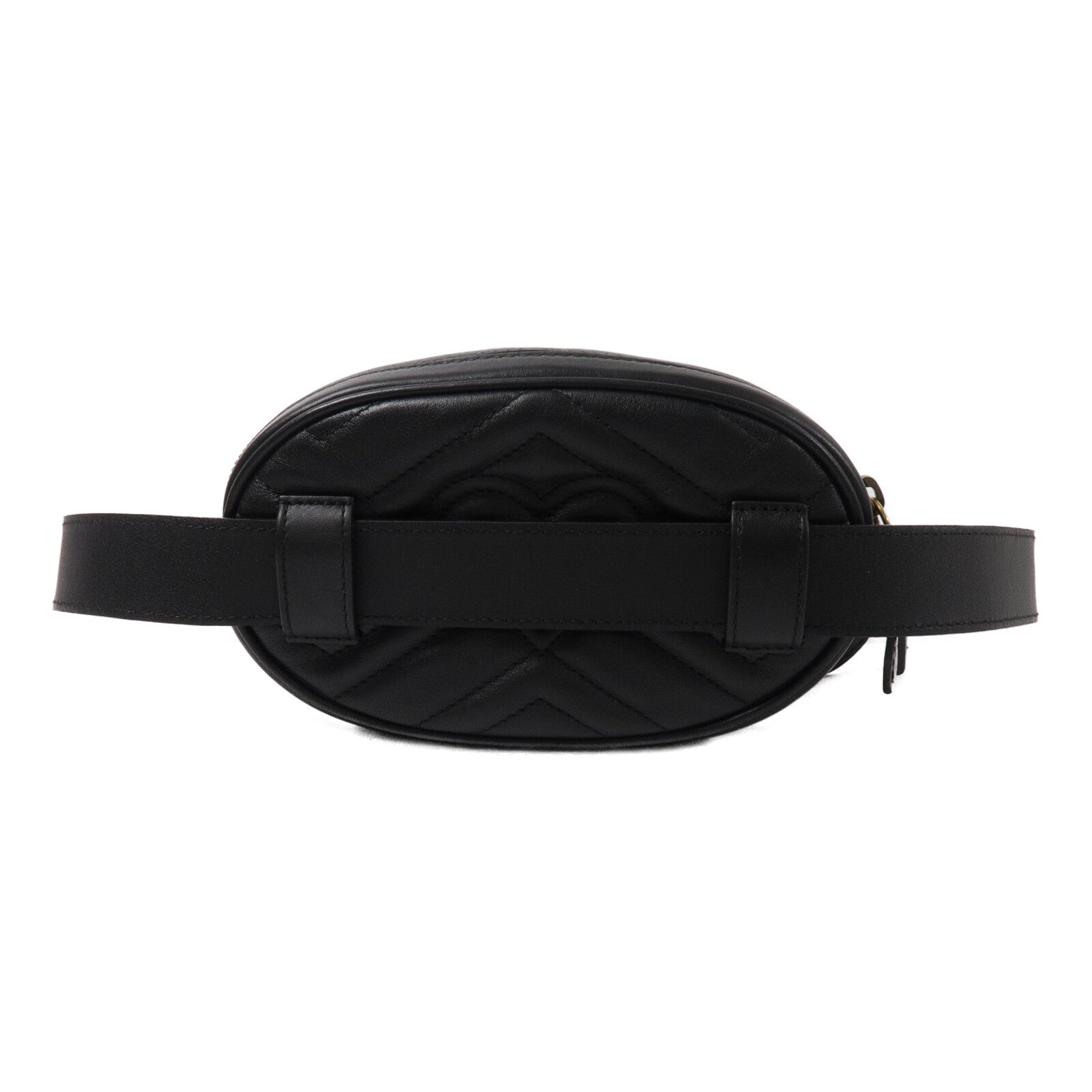 GUCCI 牛皮皮革GG Marmont Belt Bag腰包