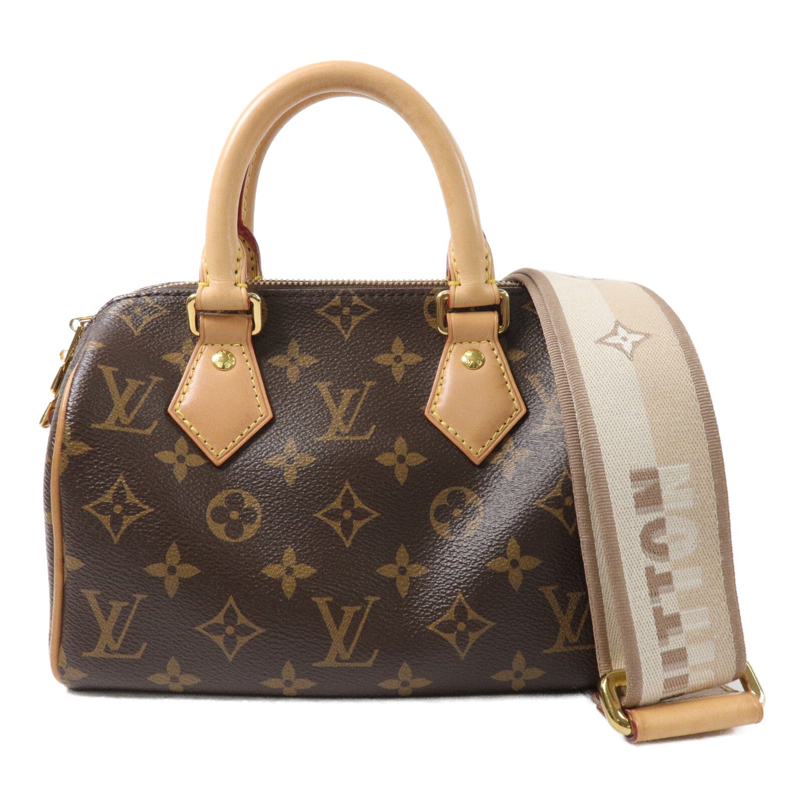 LOUIS VUITTON Monogram Speedy Bandouliere 20手挽肩背兩用袋