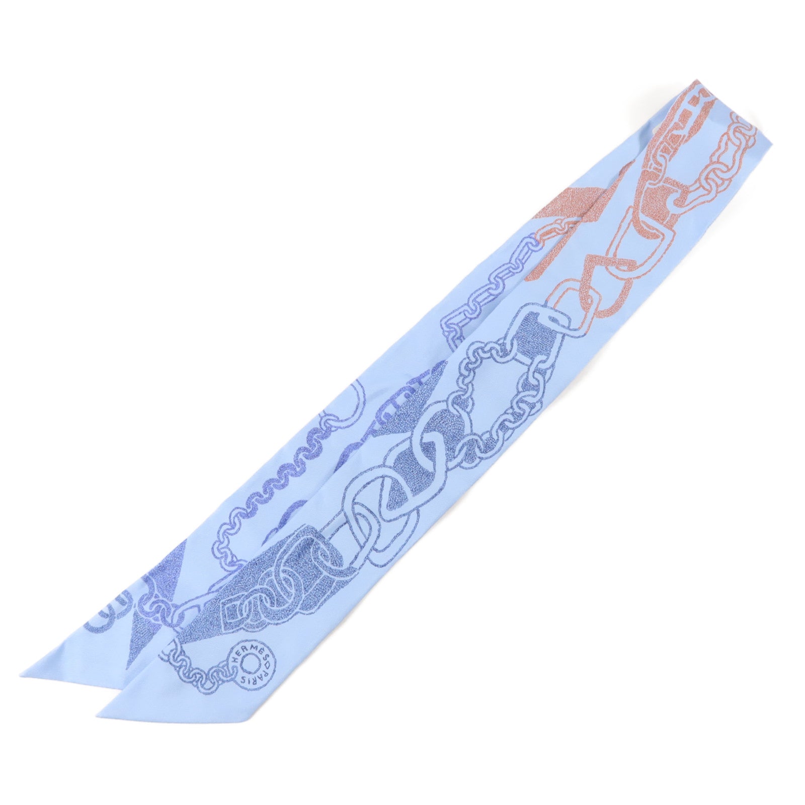 HERMES 絲質Twilly絲巾