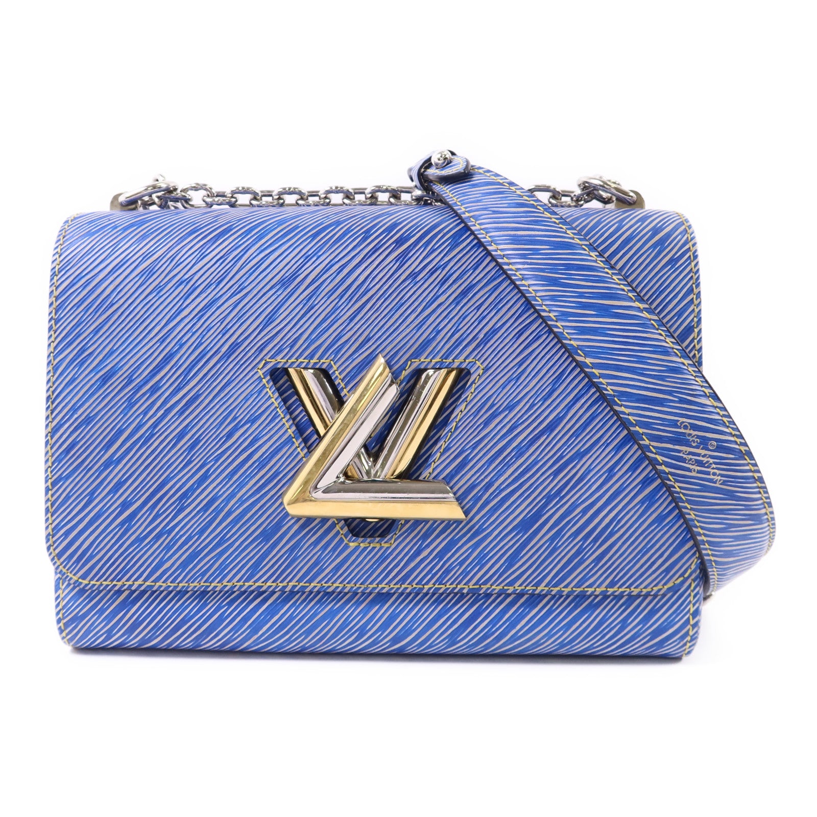 LOUIS VUITTON Epi Twist MM銀扣肩背袋