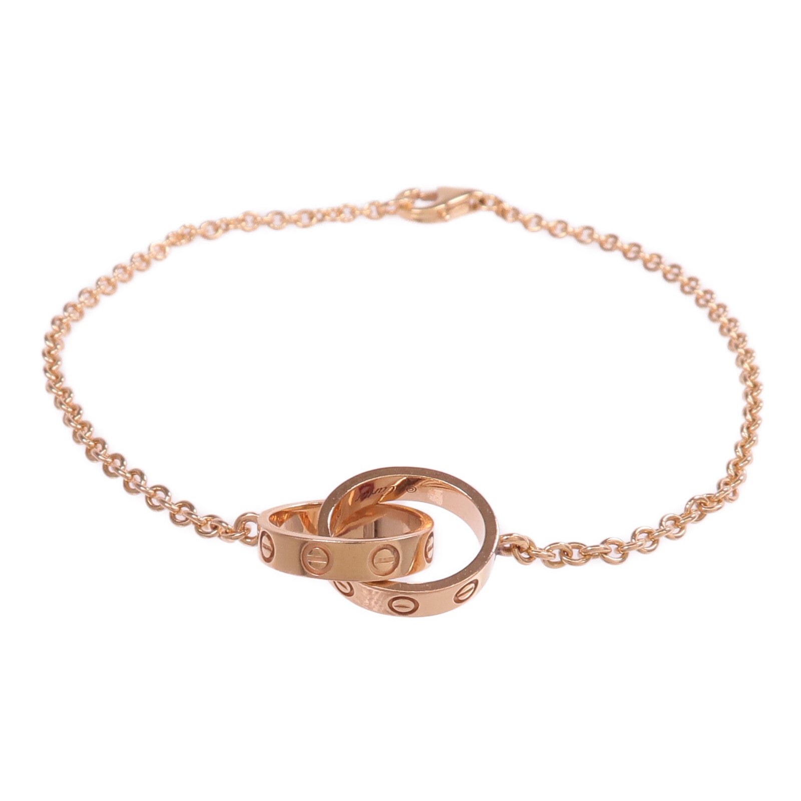 CARTIER 18K玫瑰金Love Bracelet手鏈