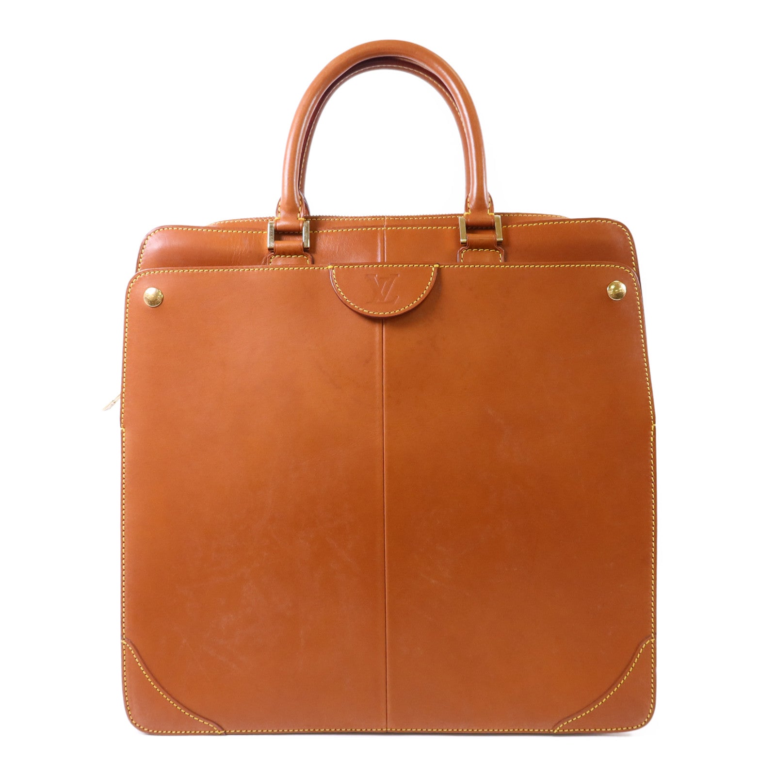 LOUIS VUITTON Nomad皮革Nomad Negev金扣手挽袋