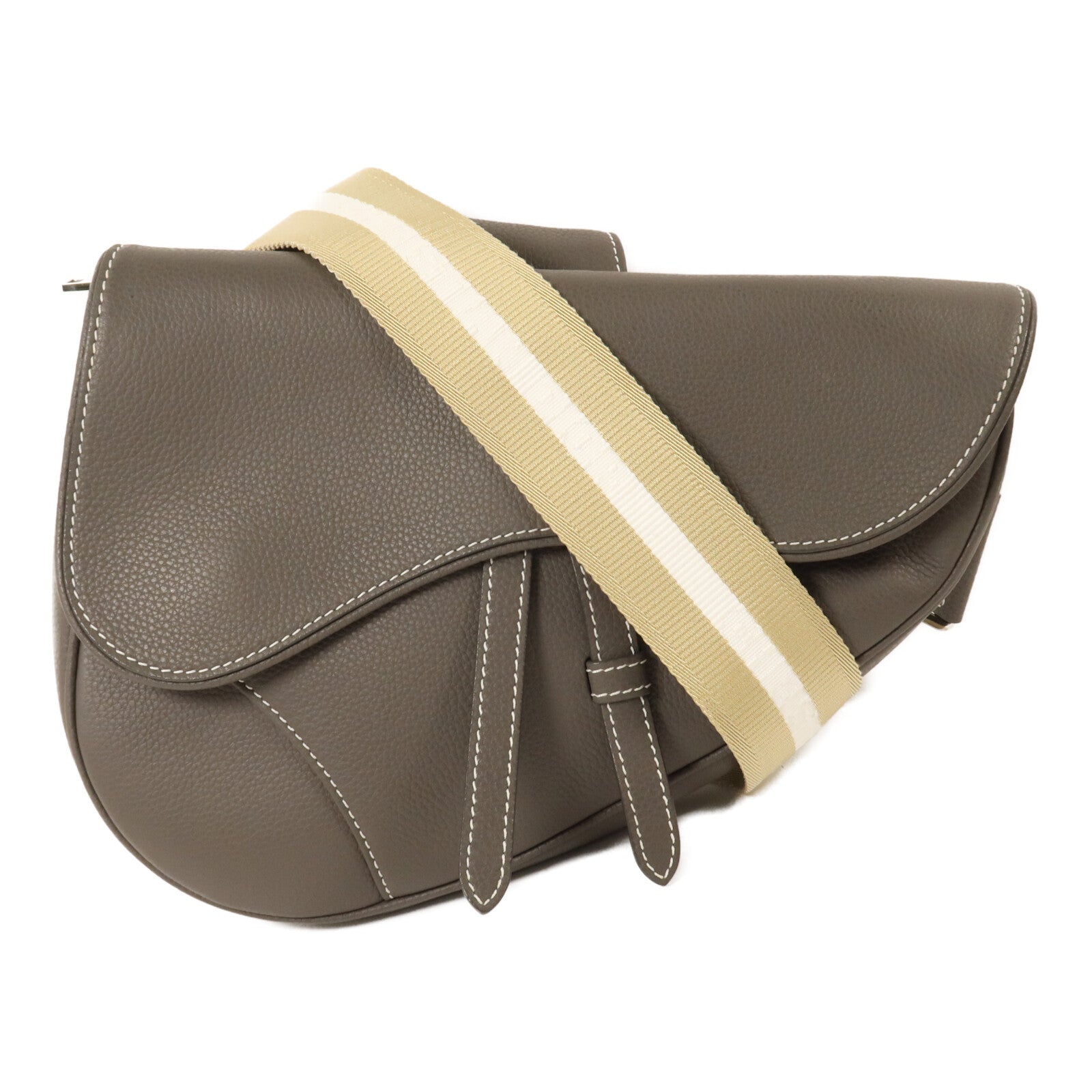 Dior 牛皮皮革Saddle Bag肩背袋