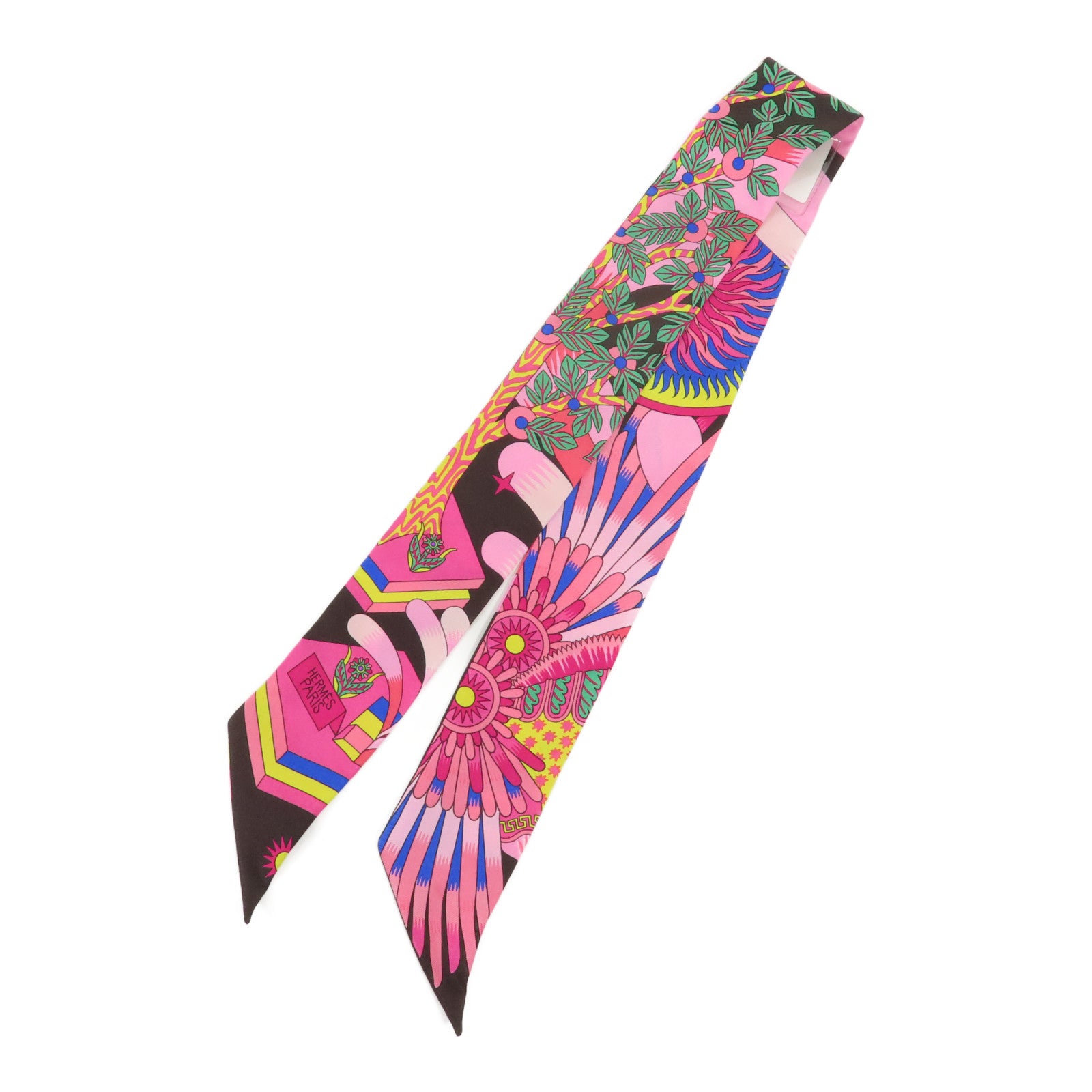 HERMES 絲質Twilly絲巾