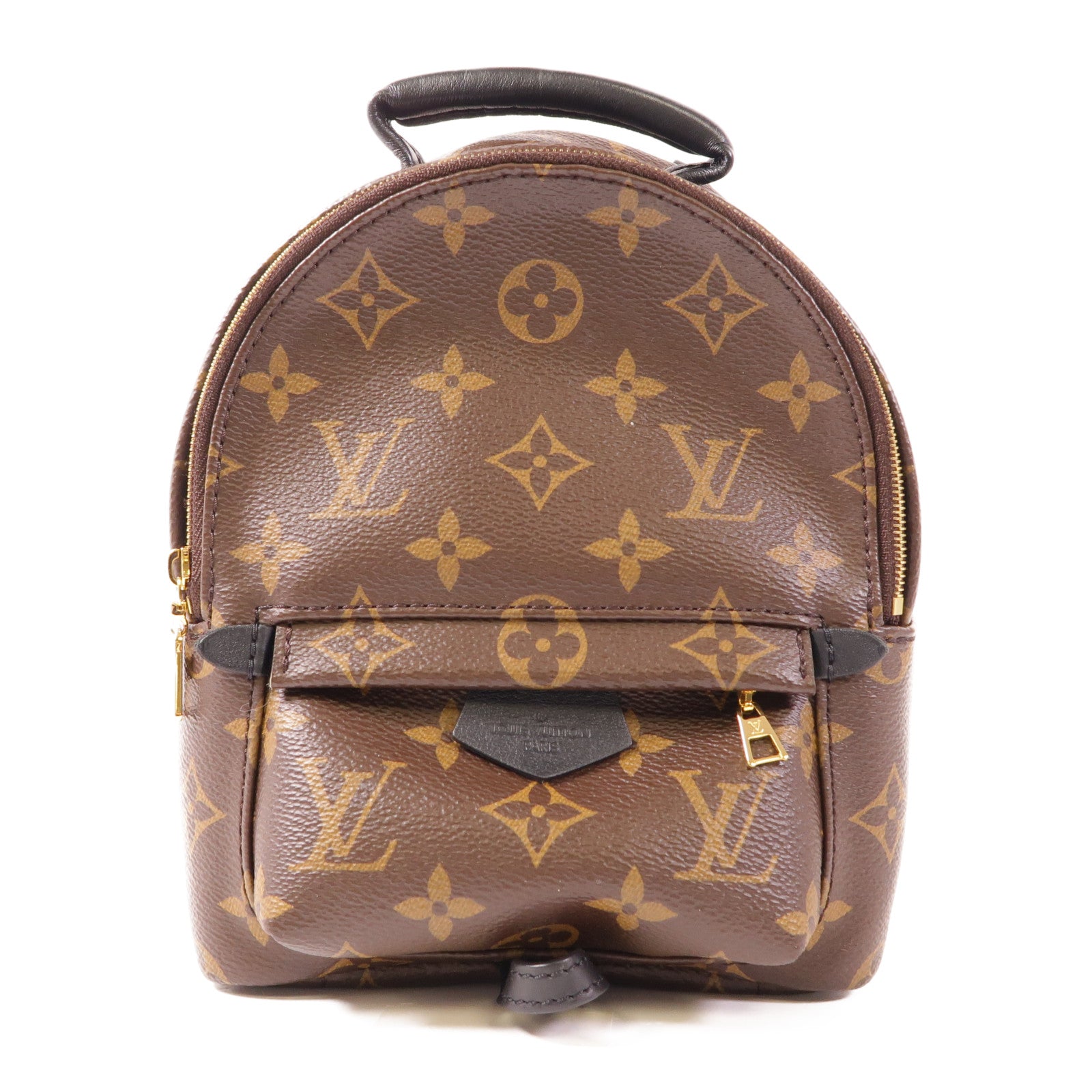 LOUIS VUITTON LV GHW Palm Spring Mini Backpack Monogram M44873 Brown
