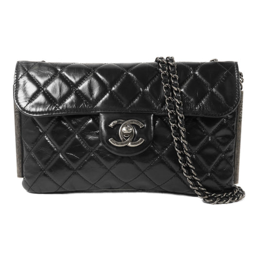 CHANEL 牛皮皮革Chain Shoulder鏈帶肩背袋