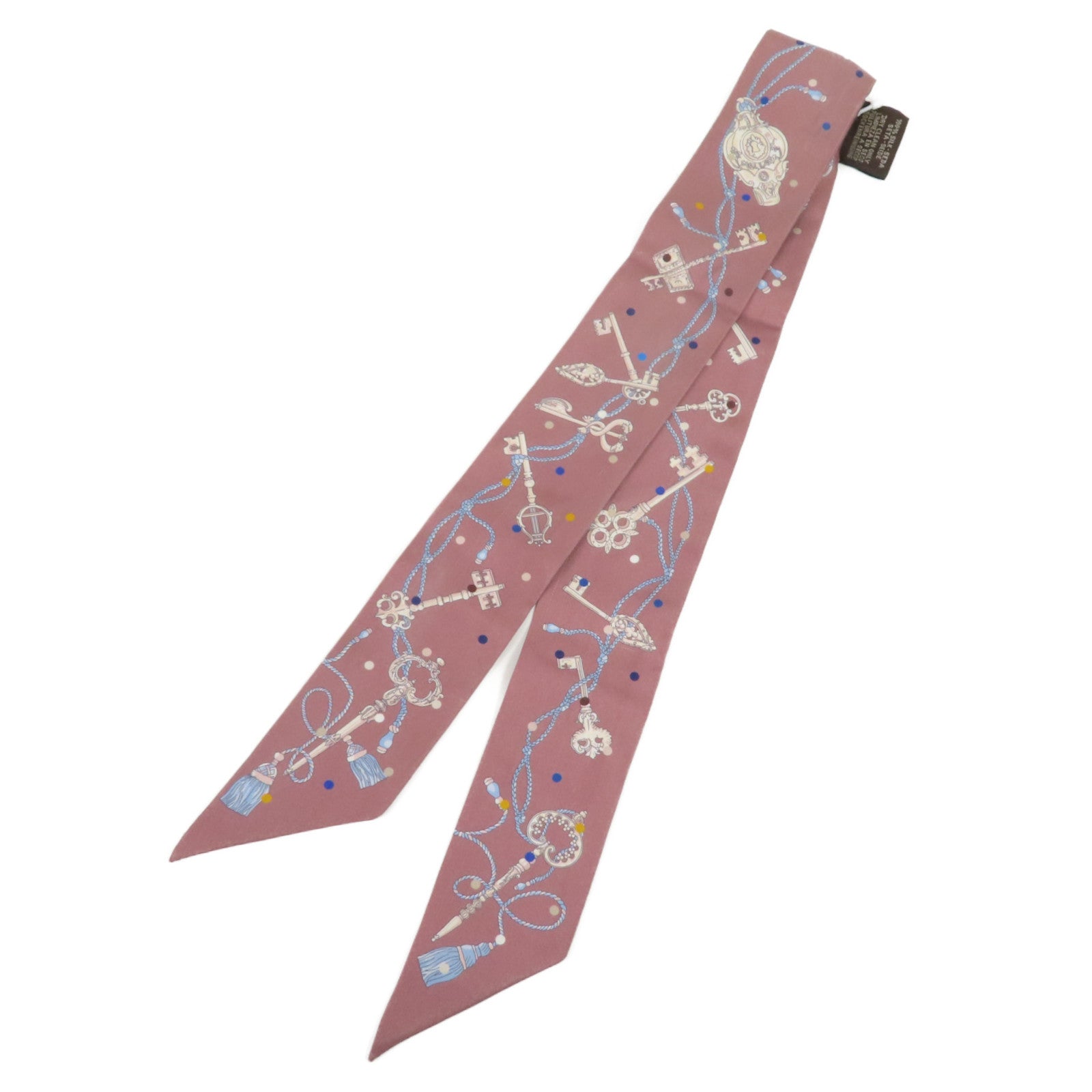 HERMES 絲質Twilly絲巾