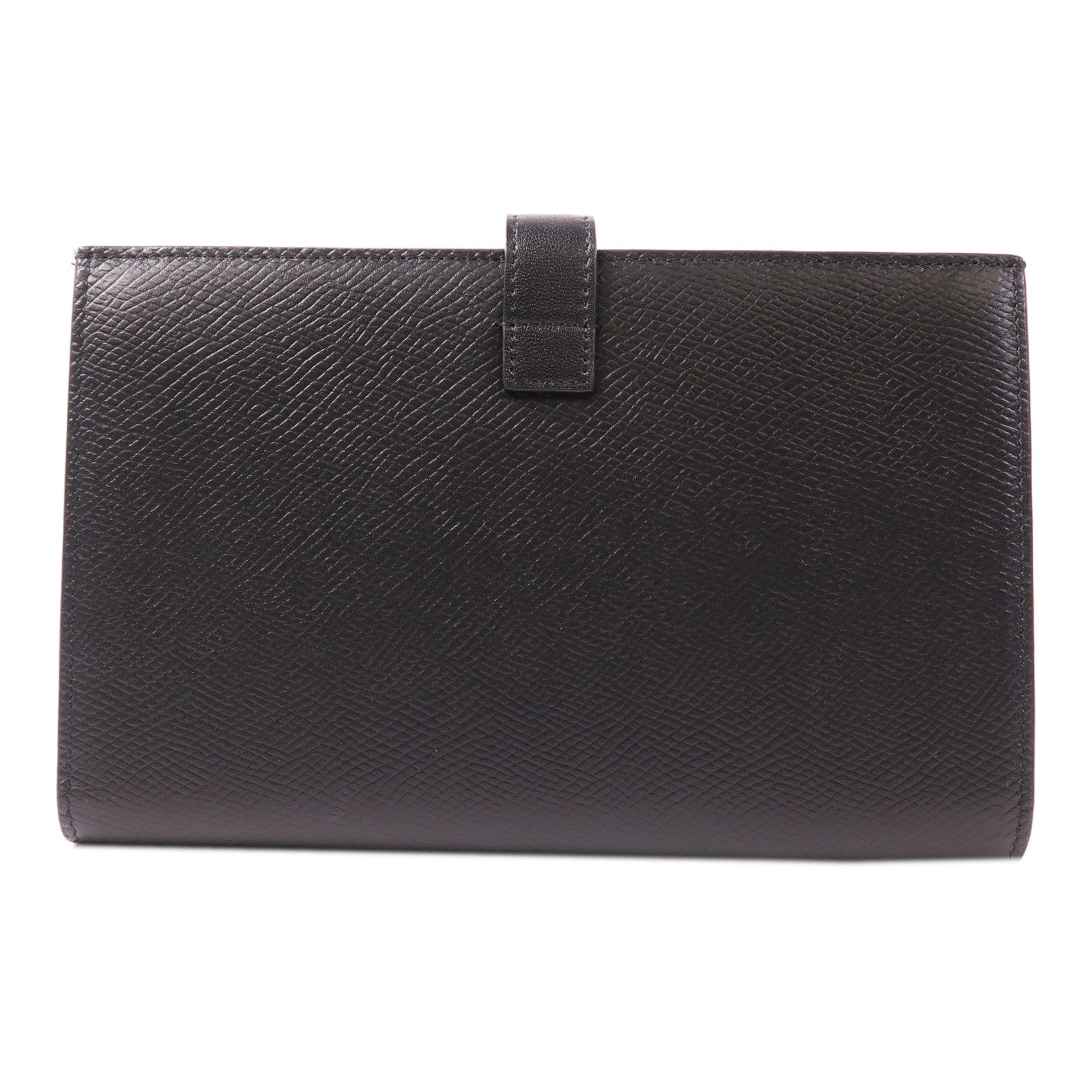 CELINE 牛皮皮革Strap Large Wallet金扣長錢包