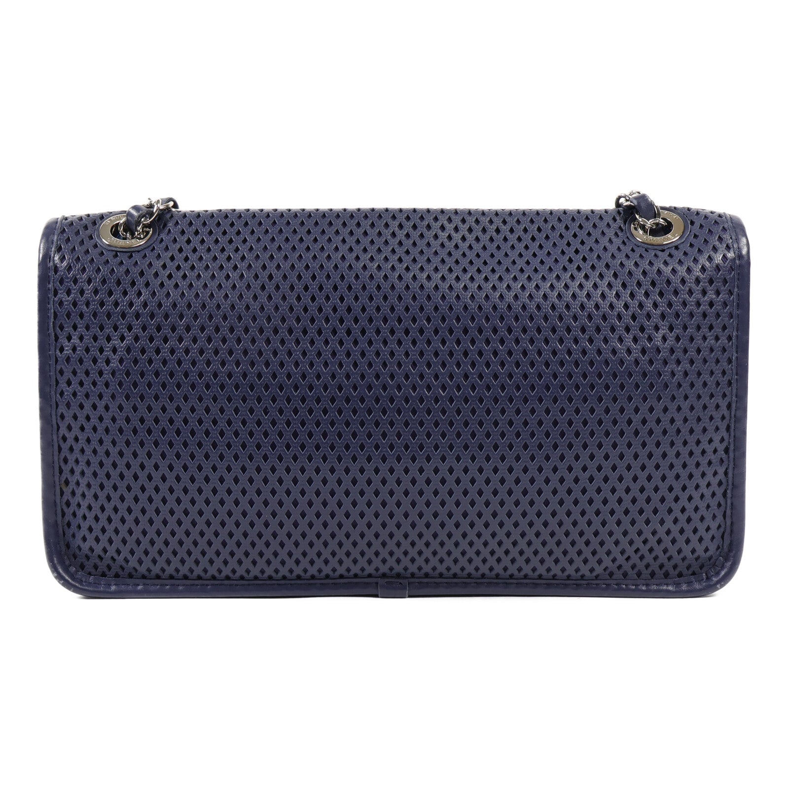 CHANEL 羊皮皮革Shoulder Bag銀扣肩背袋