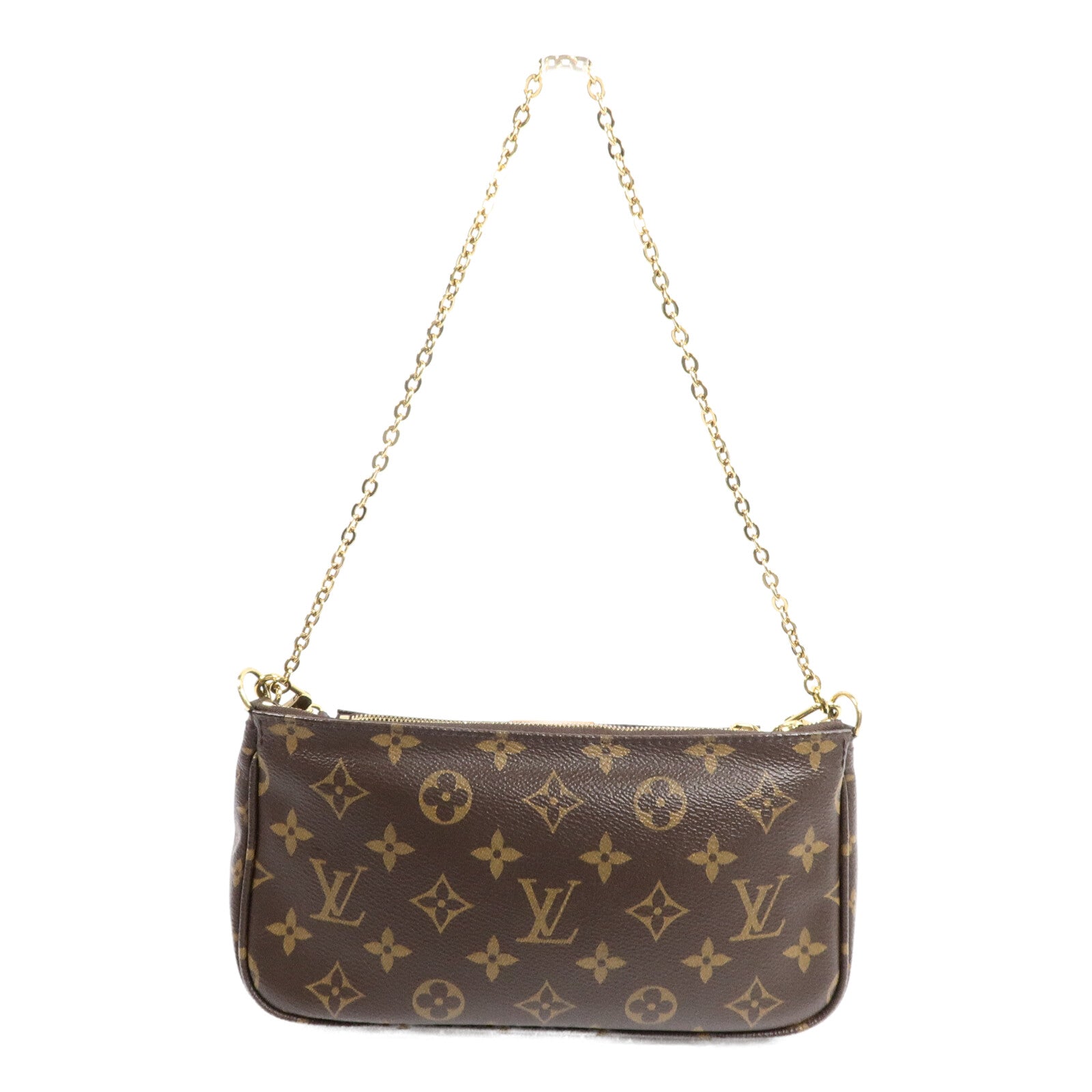 LOUIS VUITTON Monogram Multi Pochette Accessoires金扣肩背袋