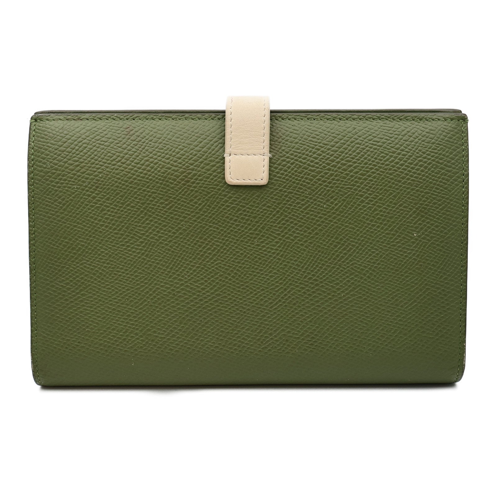 CELINE 牛皮皮革Large Strap Wallet金扣長錢包