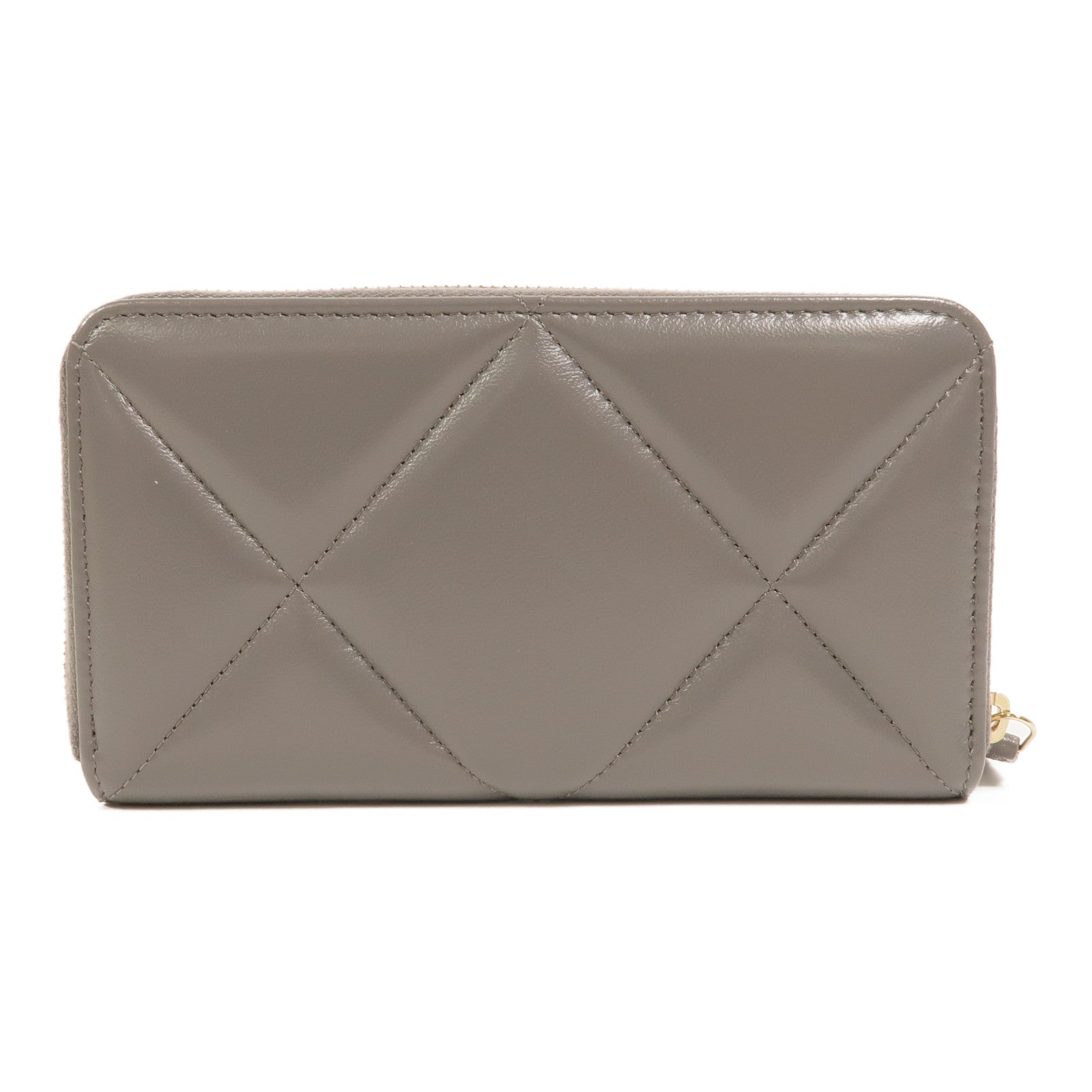 CHANEL 羊皮皮革C19 Wallet長錢包