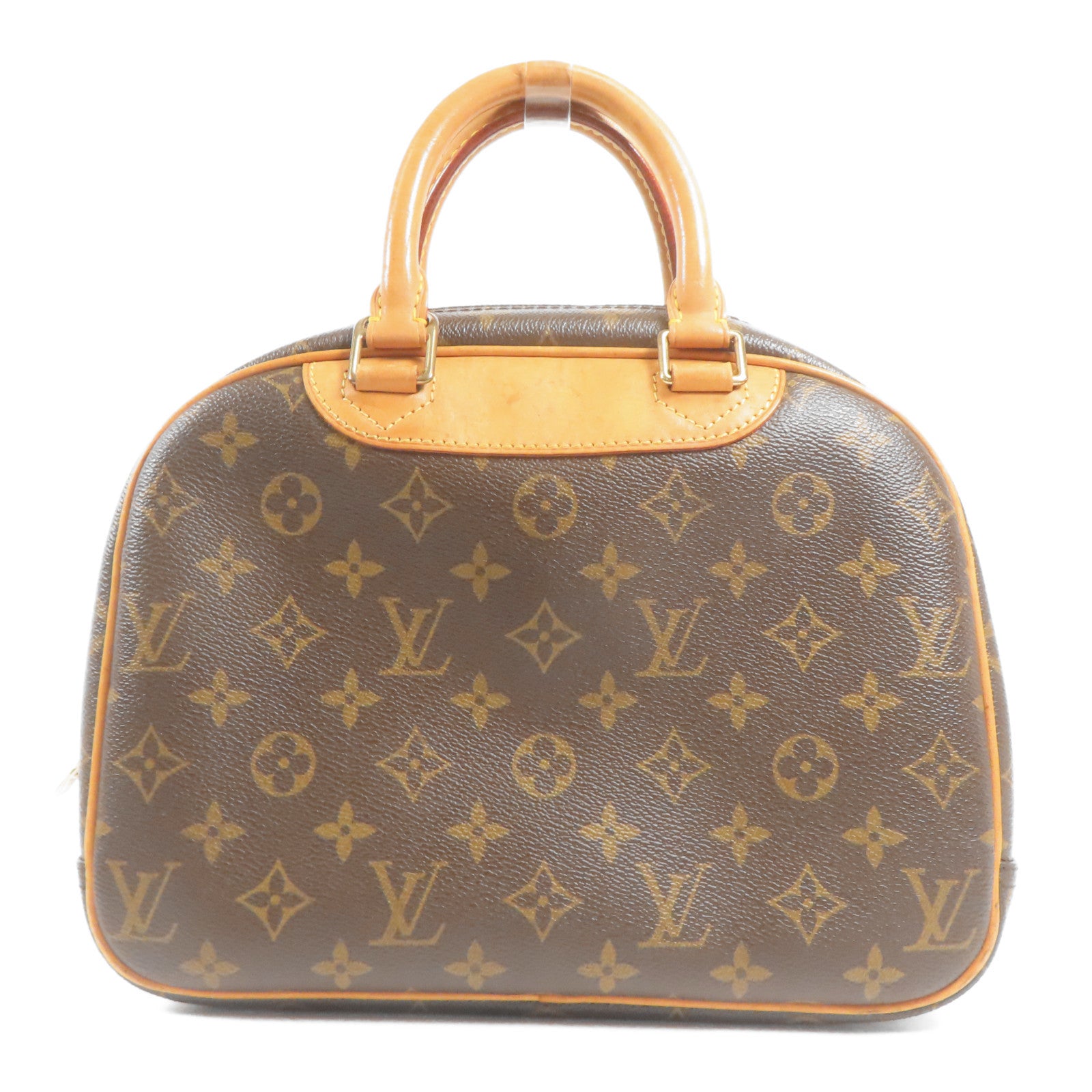 LOUIS VUITTON 【激減優惠】Monogram Trouville金扣手挽袋