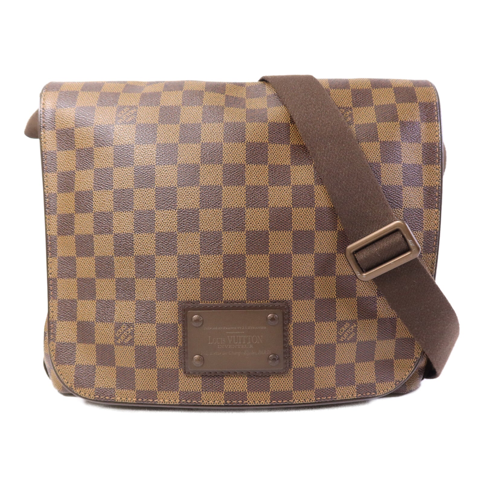 LOUIS VUITTON Damier Brooklyn MM肩背袋