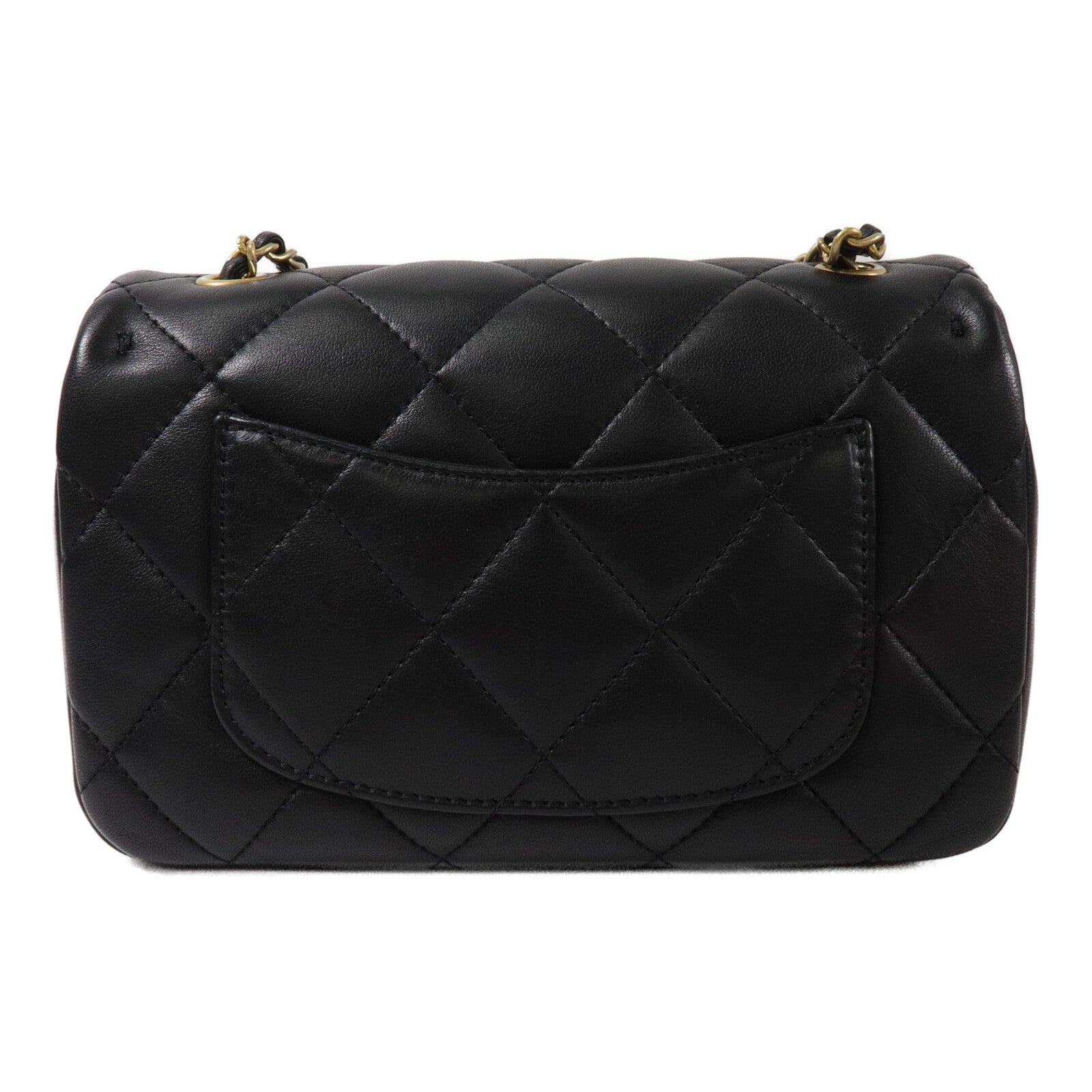 CHANEL 羊皮皮革Mini Flap Bag With Heart Charms鏈帶肩背袋