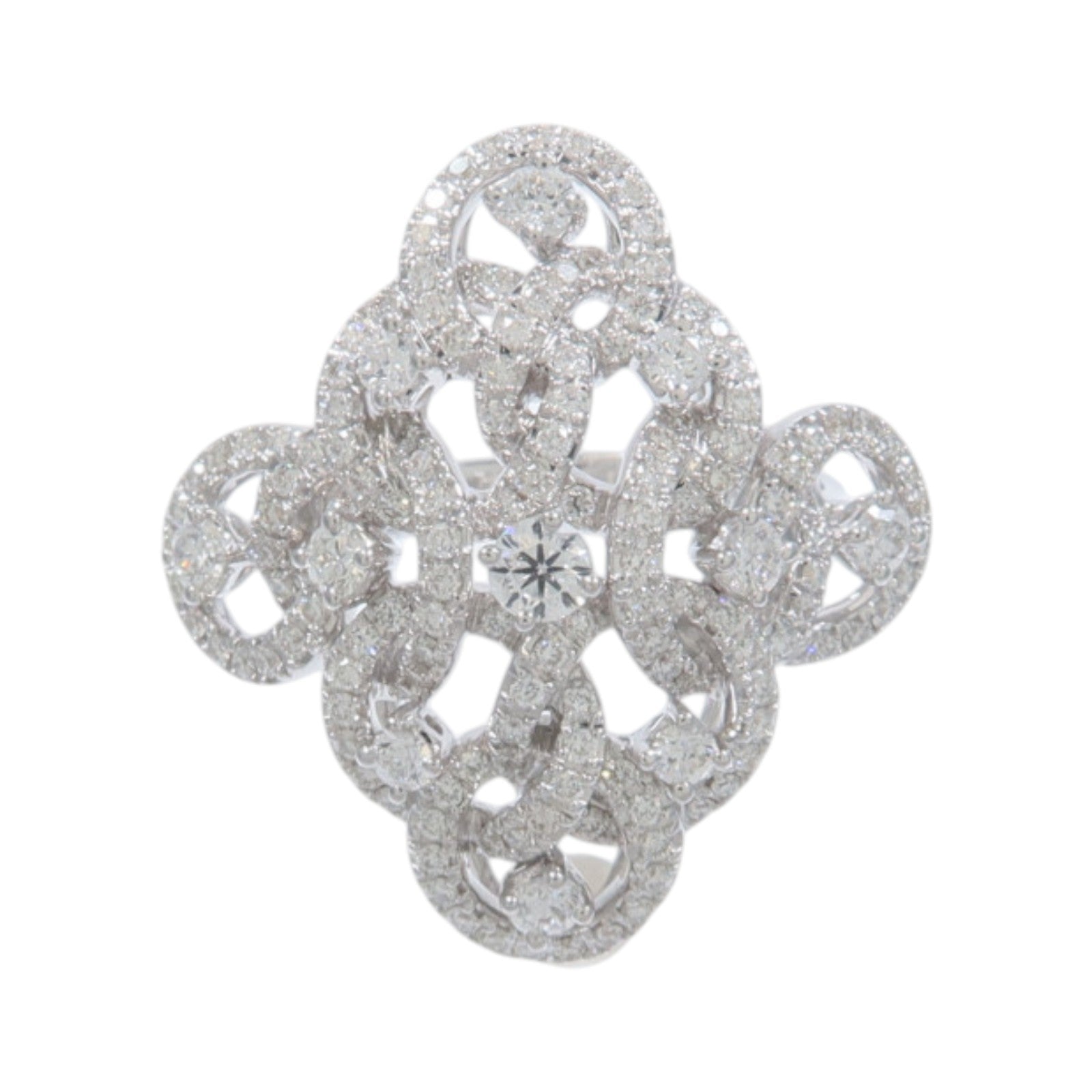 JEWELRY 18K白金Diamond Ring鑽石戒指