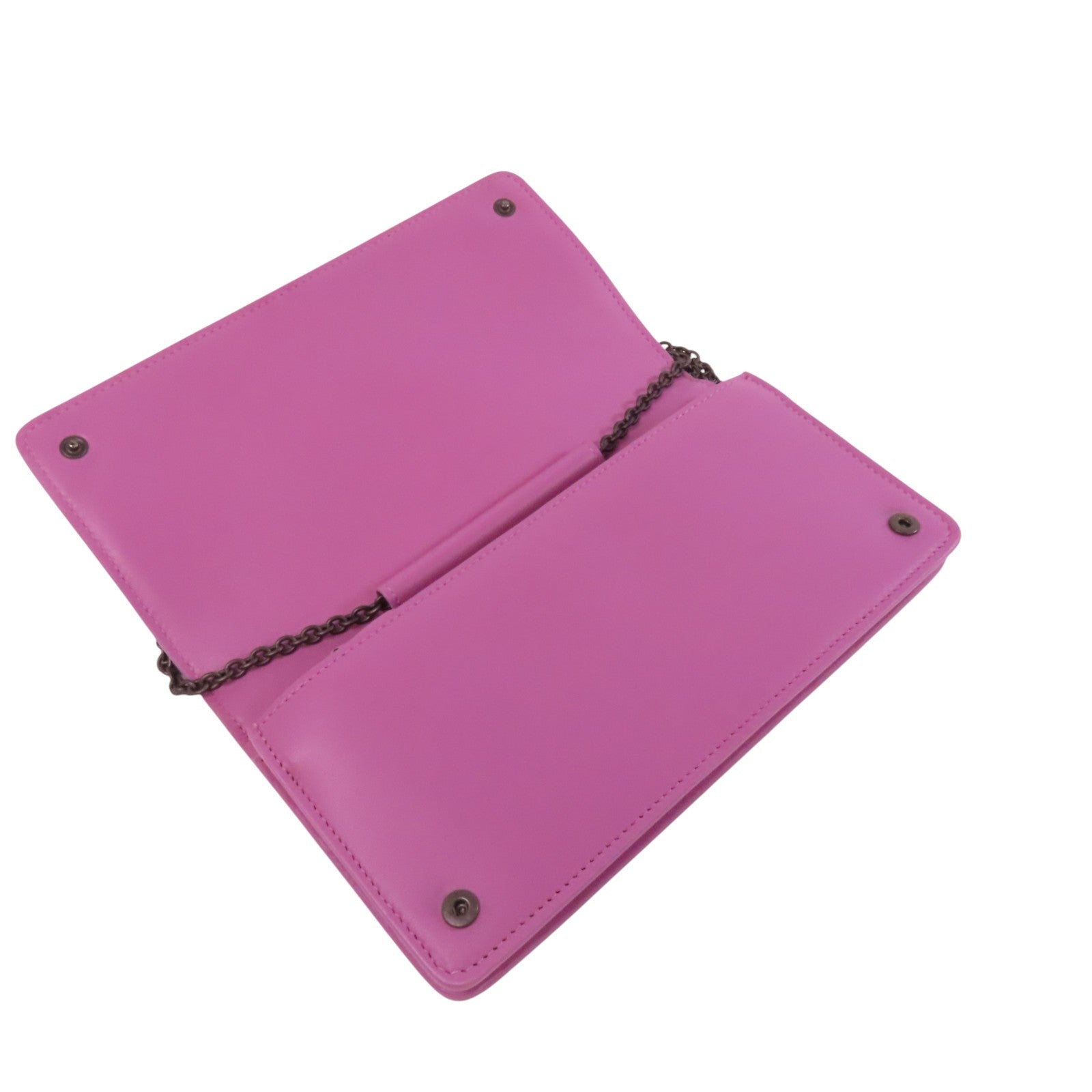 BOTTEGA VENETA 織紋皮革Chain Shoulder鏈帶肩背袋