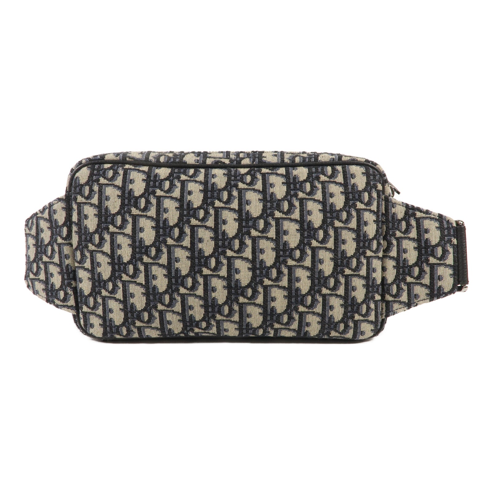Dior 帆布Belt Bag銀扣腰包