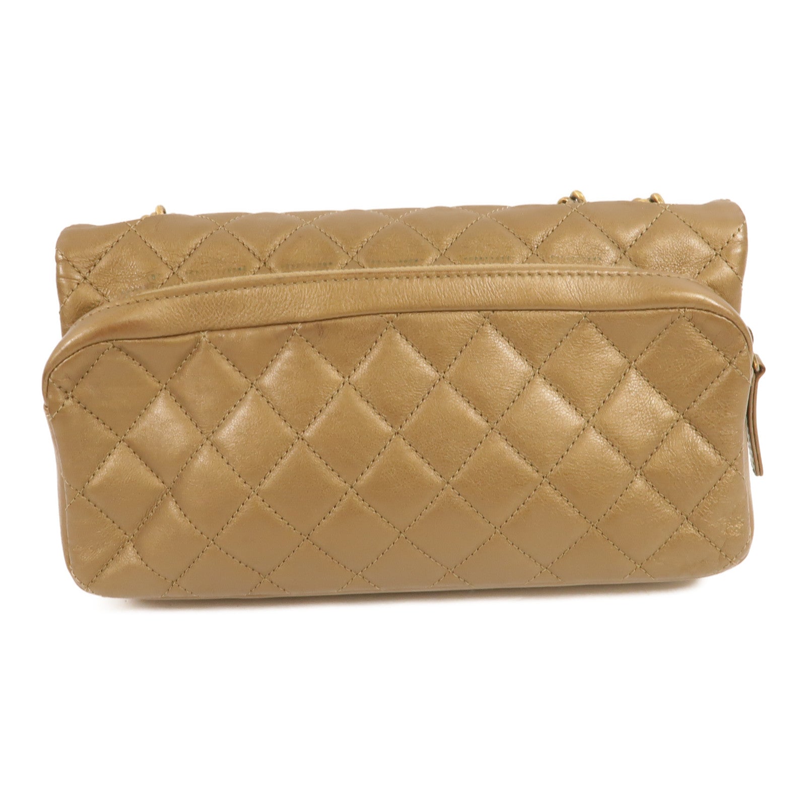 CHANEL 牛皮皮革CC Crown Flap肩背袋