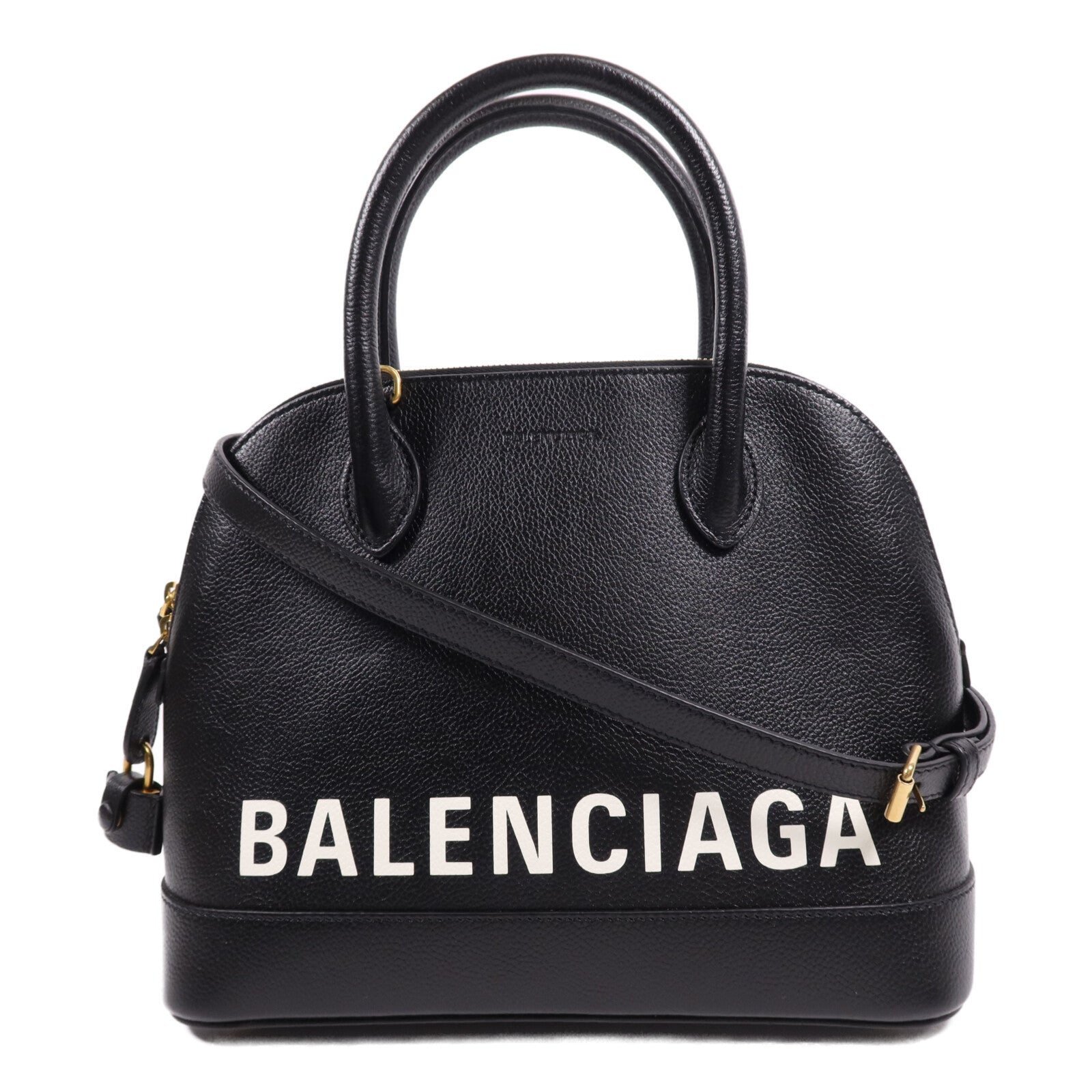 BALENCIAGA 牛皮皮革Ville Small金扣手挽肩背兩用袋