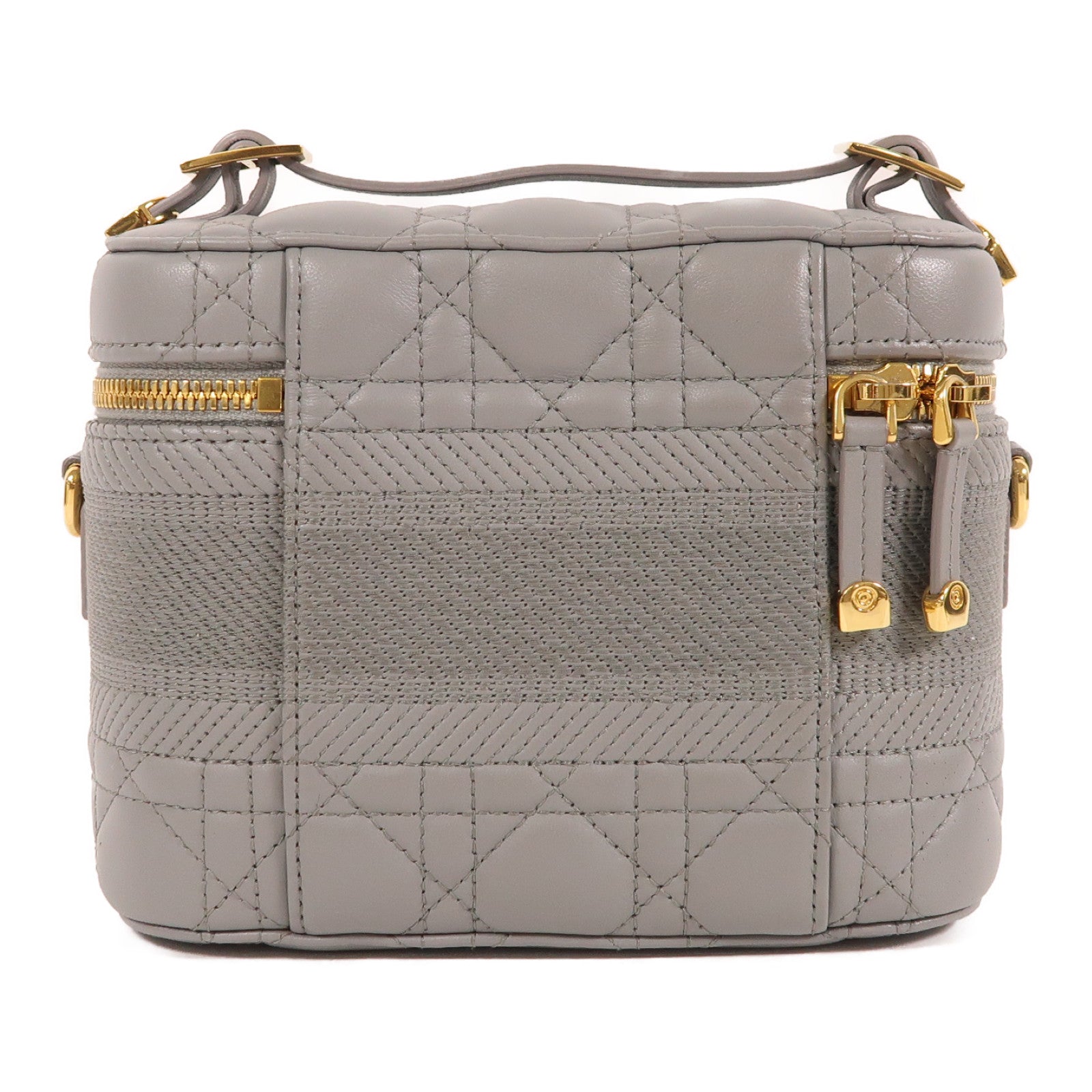 Dior 【激減優惠】羊皮皮革Travel Vanity Case金扣手挽肩背兩用袋