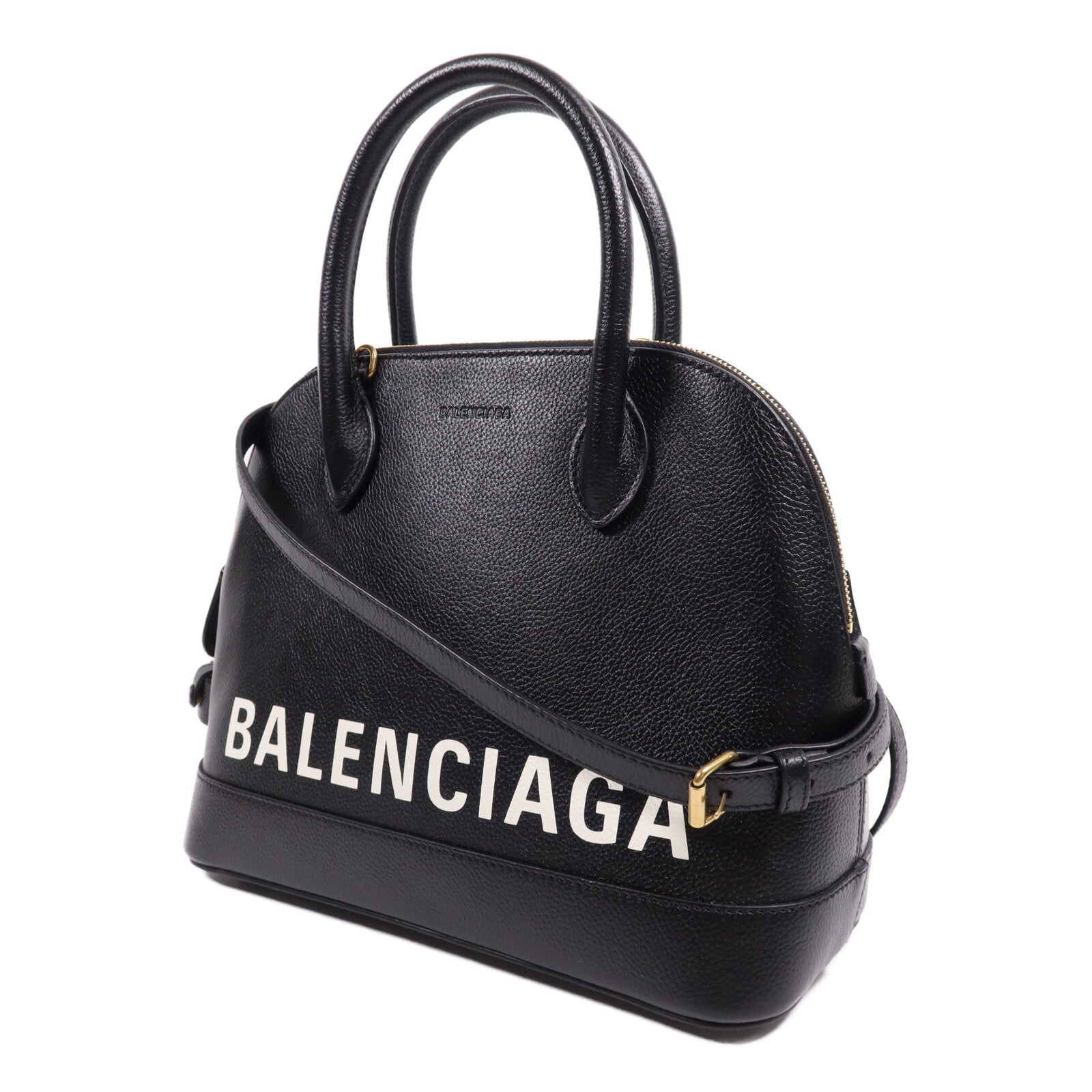 BALENCIAGA 牛皮皮革Ville Small金扣手挽肩背兩用袋