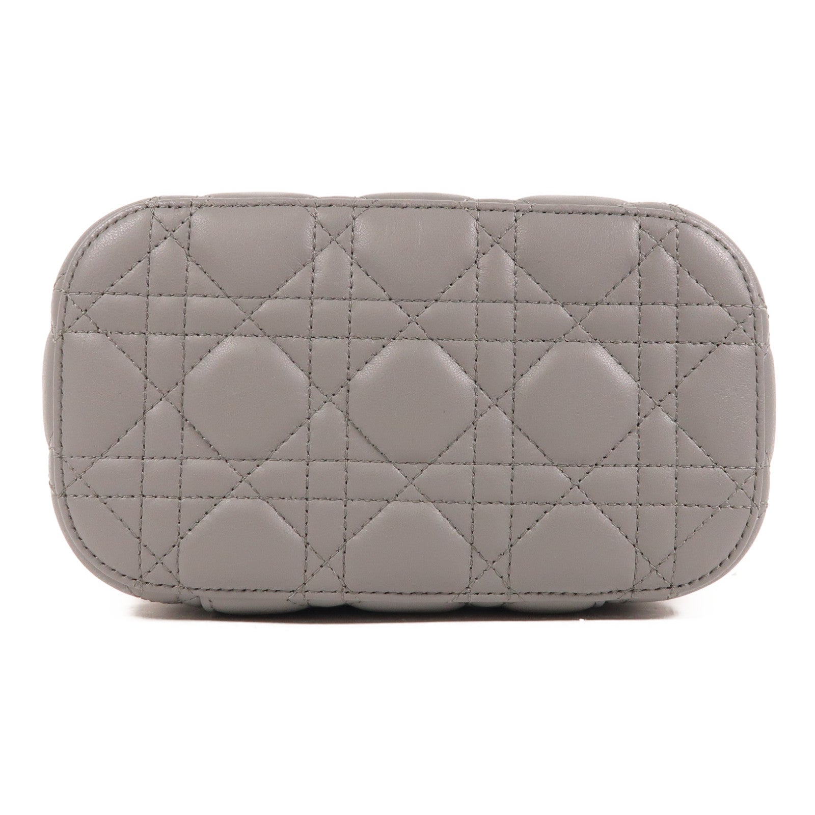 Dior 羊皮皮革Travel Vanity Case金扣手挽肩背兩用袋