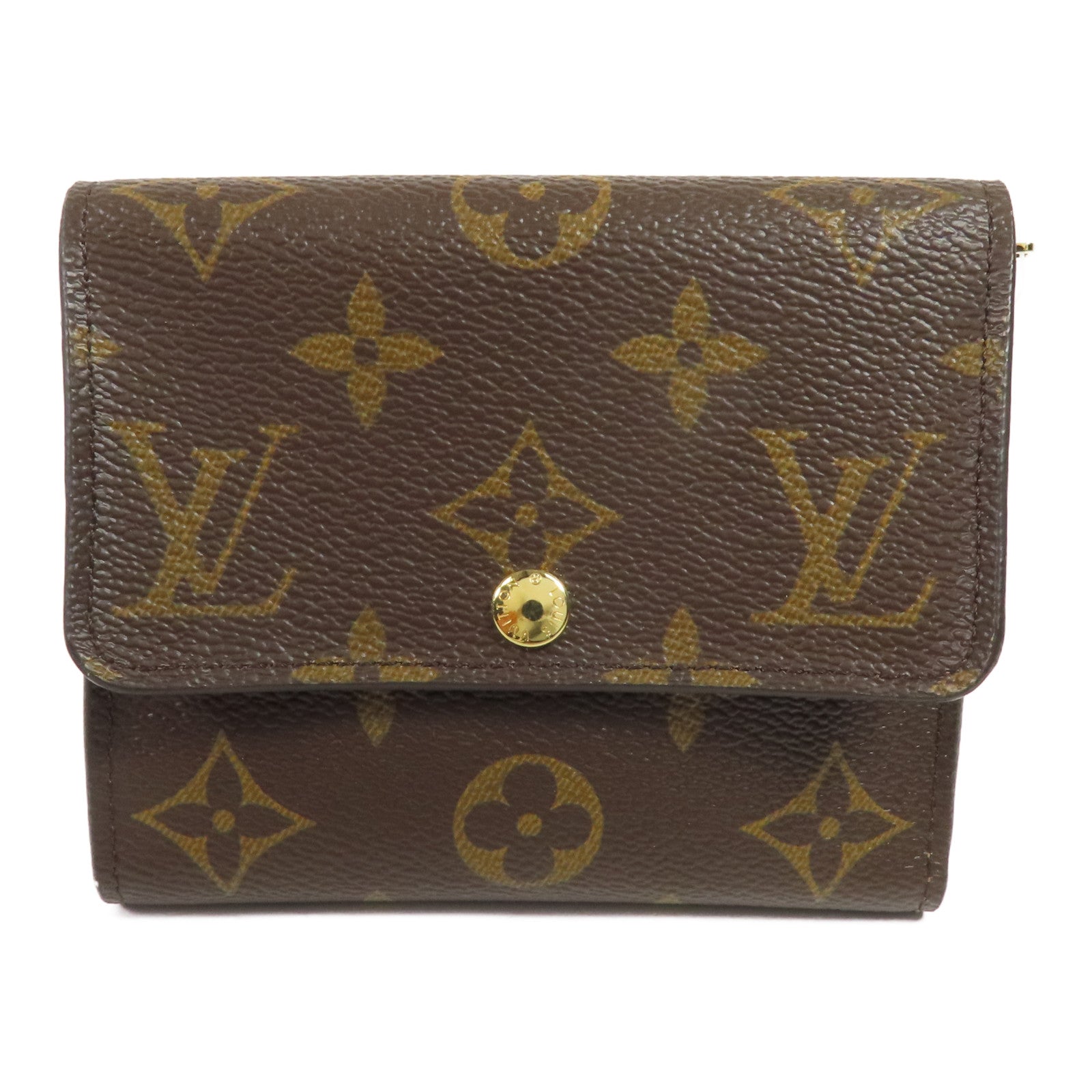 LOUIS VUITTON Monogram Wallet金扣錢包