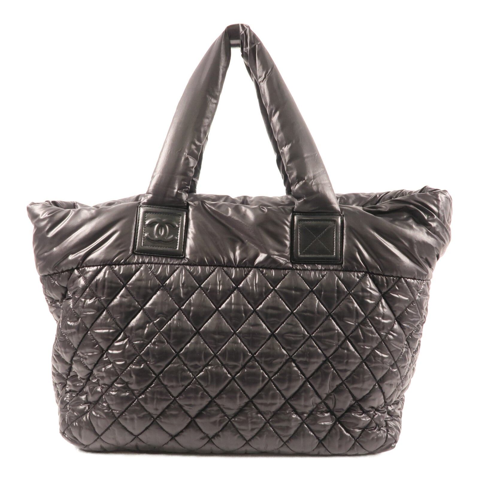 CHANEL 尼龍Coco Cocoon Tote Bag銀扣手挽袋